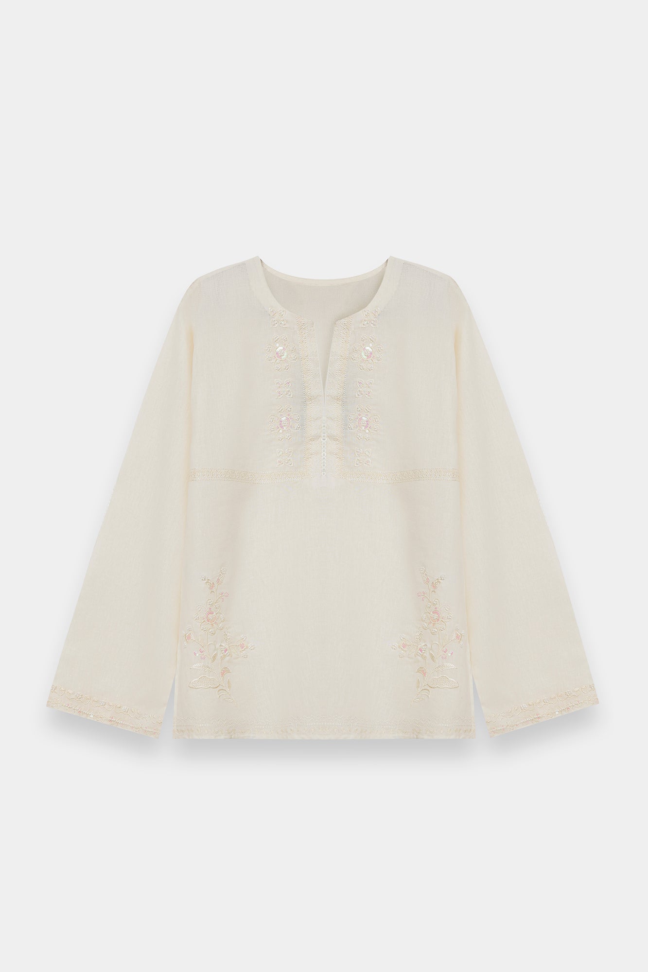 EMBROIDERED TOP (E0808/119/002)