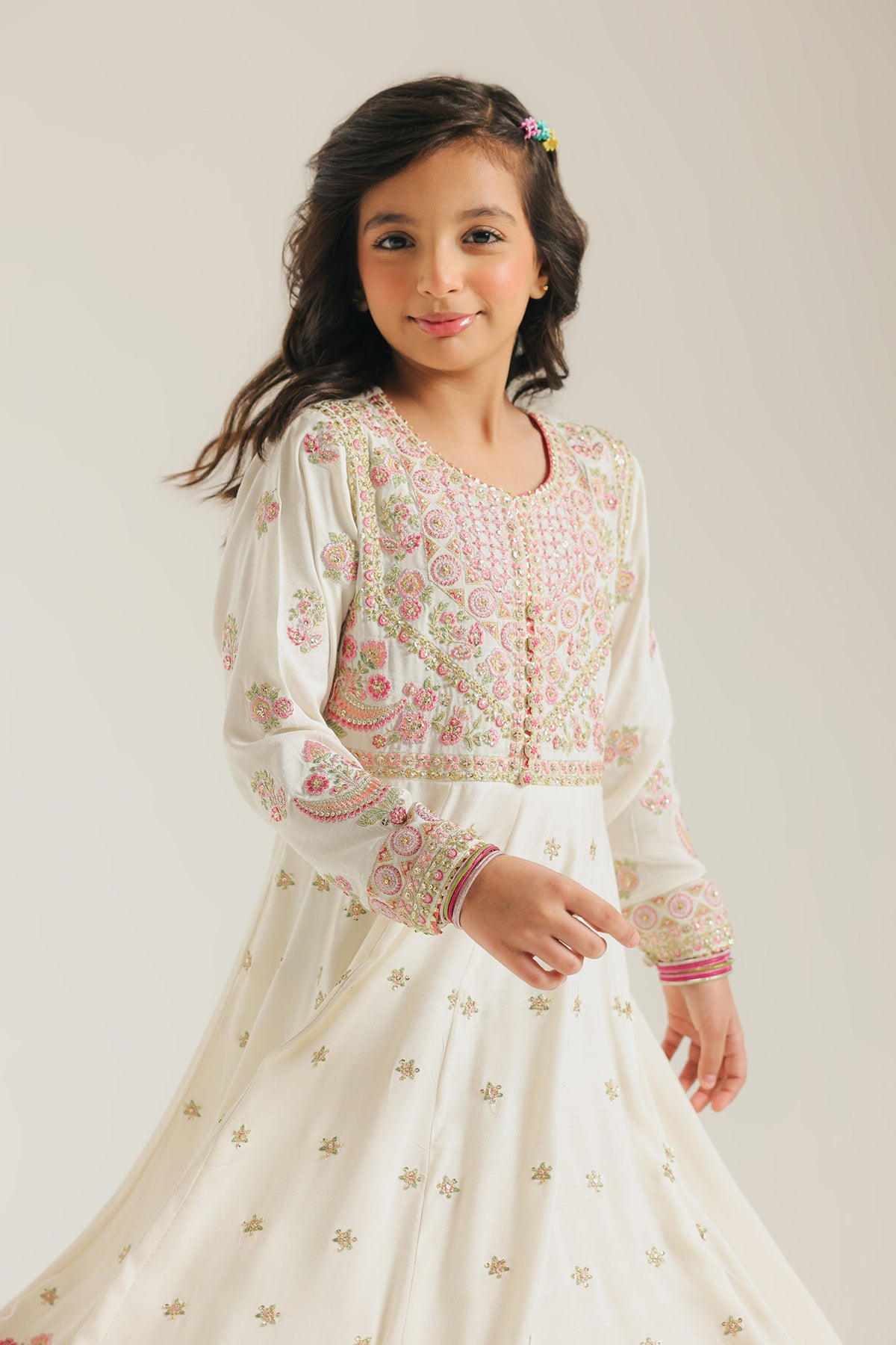 EMBROIDERED DRESS (E0821/404/003 E0821/304/003)