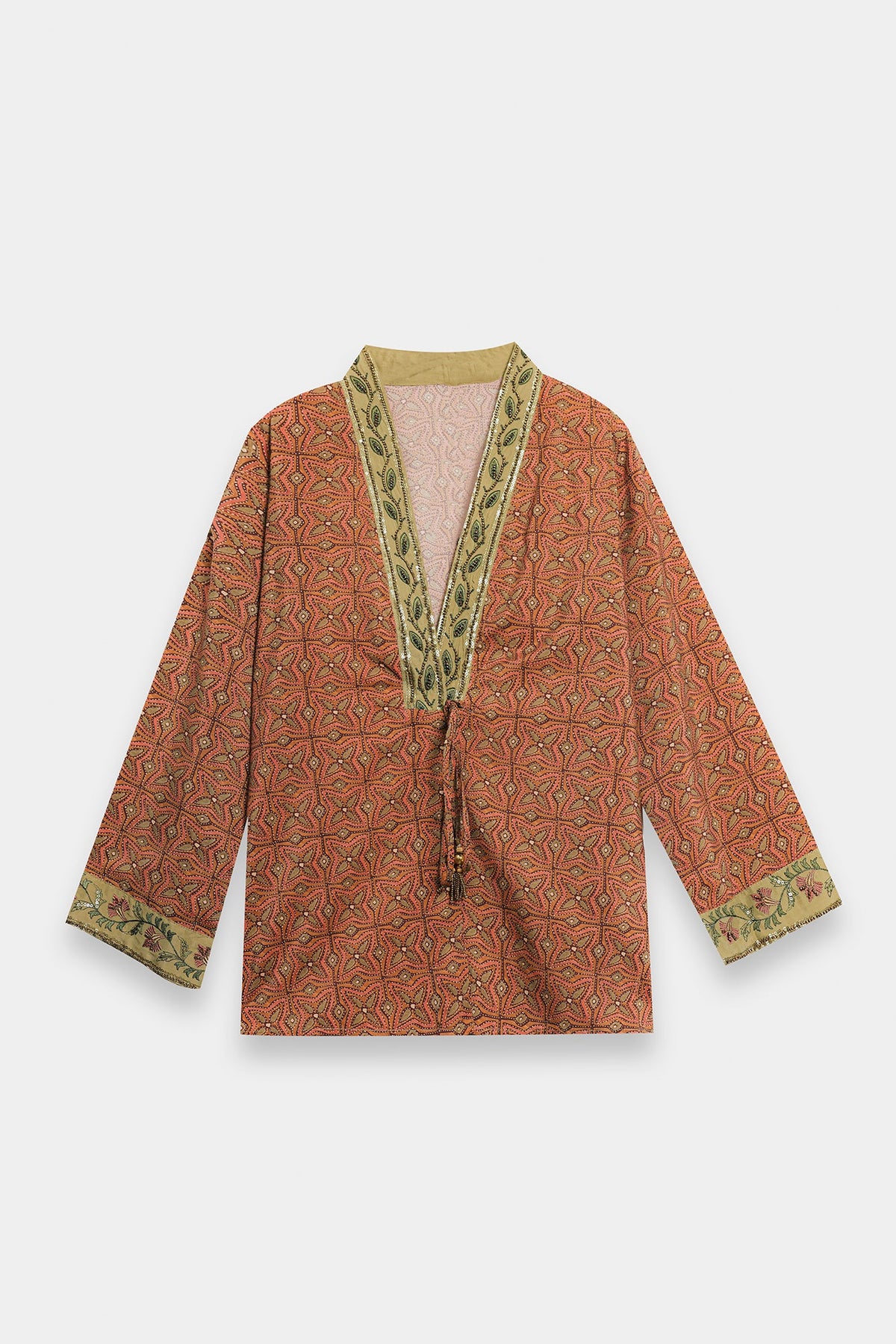 EMBROIDERED SUIT (E0874/119/821)