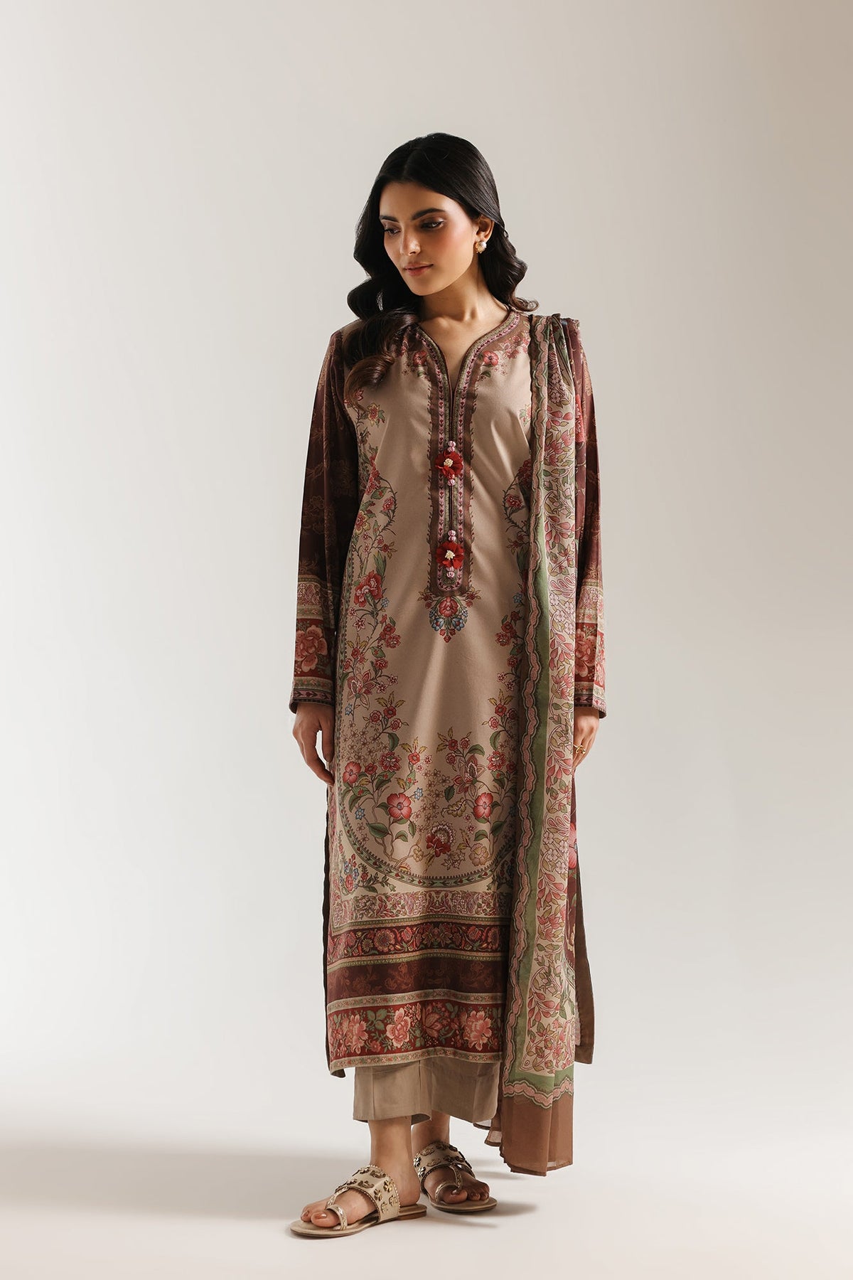 PRINTED SUIT (E0878/202/813)