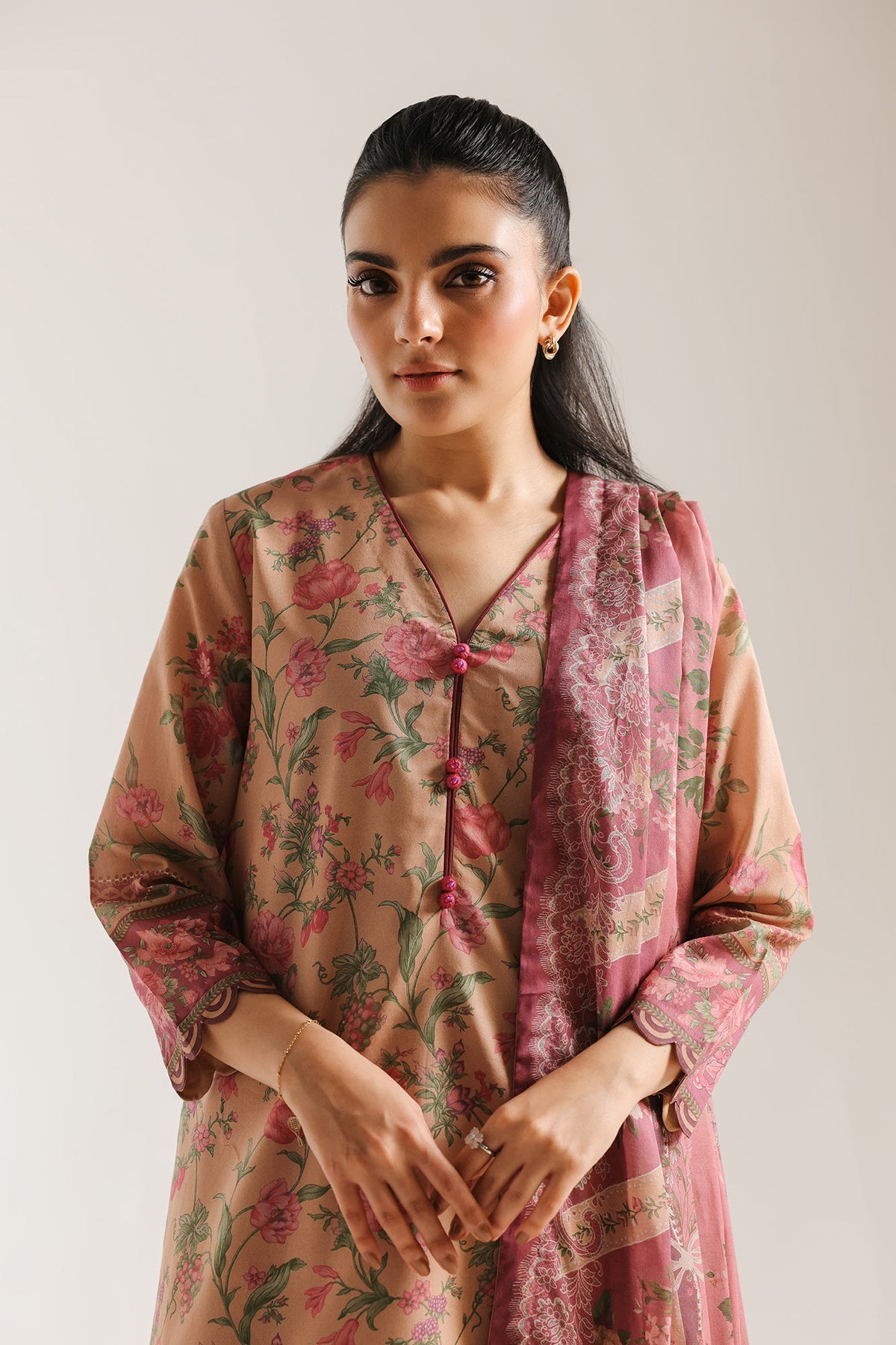 EMBROIDERED SUIT (E0888/202/813)