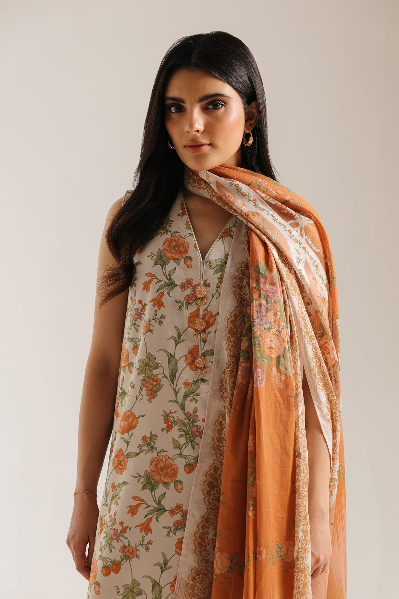 EMBROIDERED SUIT (E0888/202/814)