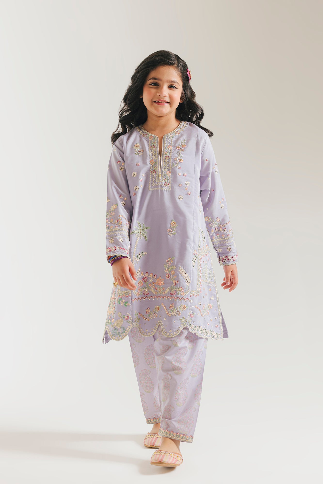 EMBROIDERED SUIT (E0920/404/636 E0920/304/636)