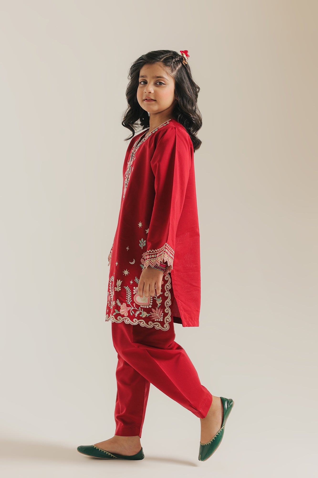 EMBROIDERED SUIT (E0948/404/306 E0948/304/306)
