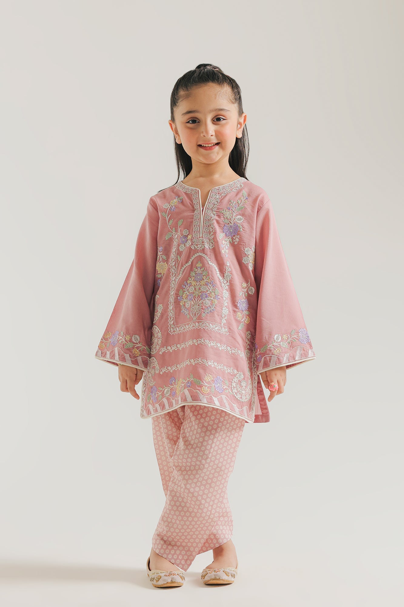 EMBROIDERED SUIT (E0979/404/412 E0979/304/412)