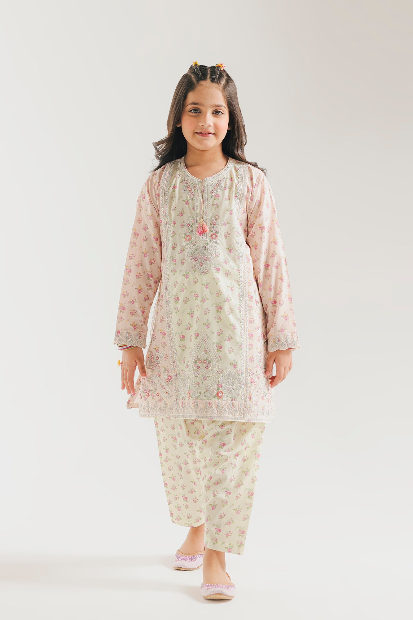 EMBROIDERED SUIT (E0980/404/004 E0980/304/004)