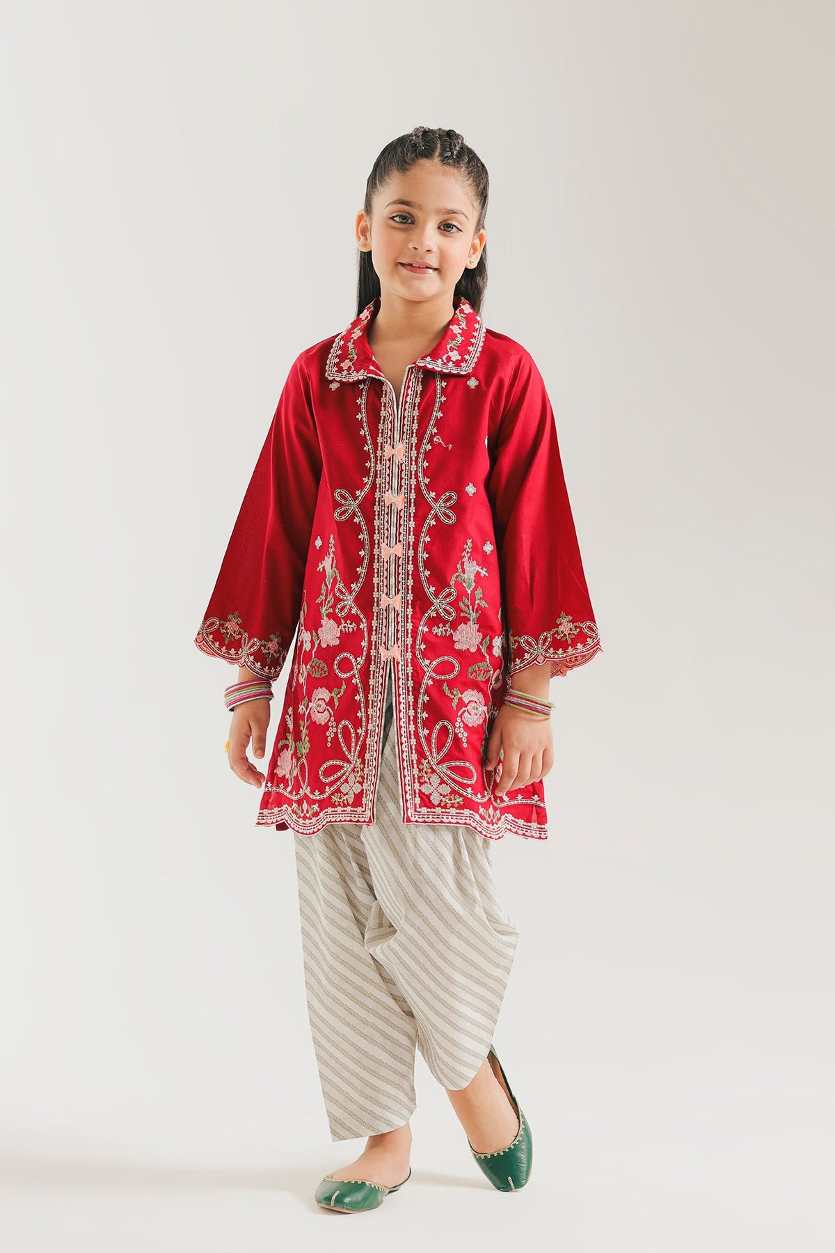 EMBROIDERED SUIT (E1001/404/305 E1001/304/305)