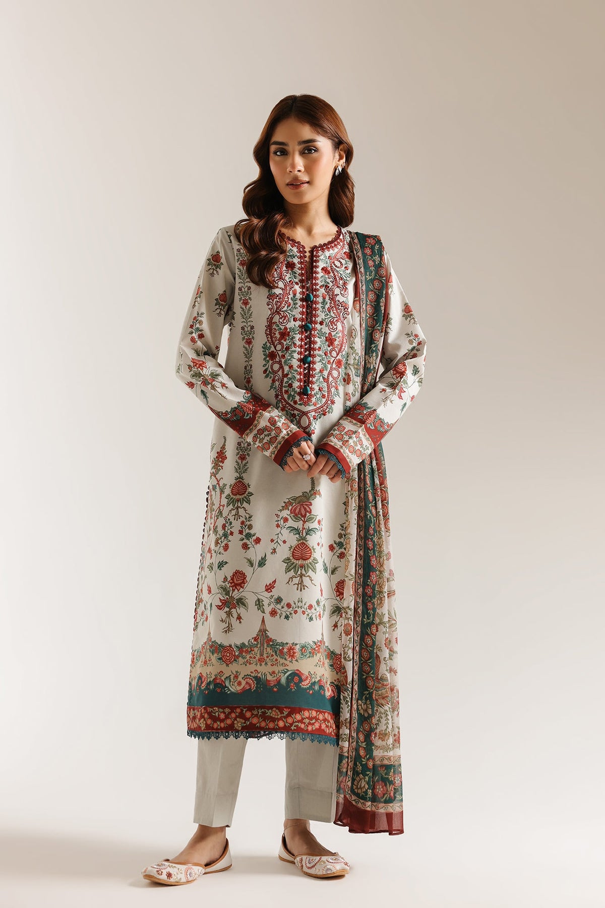 EMBROIDERED SUIT (E1003/203/319)