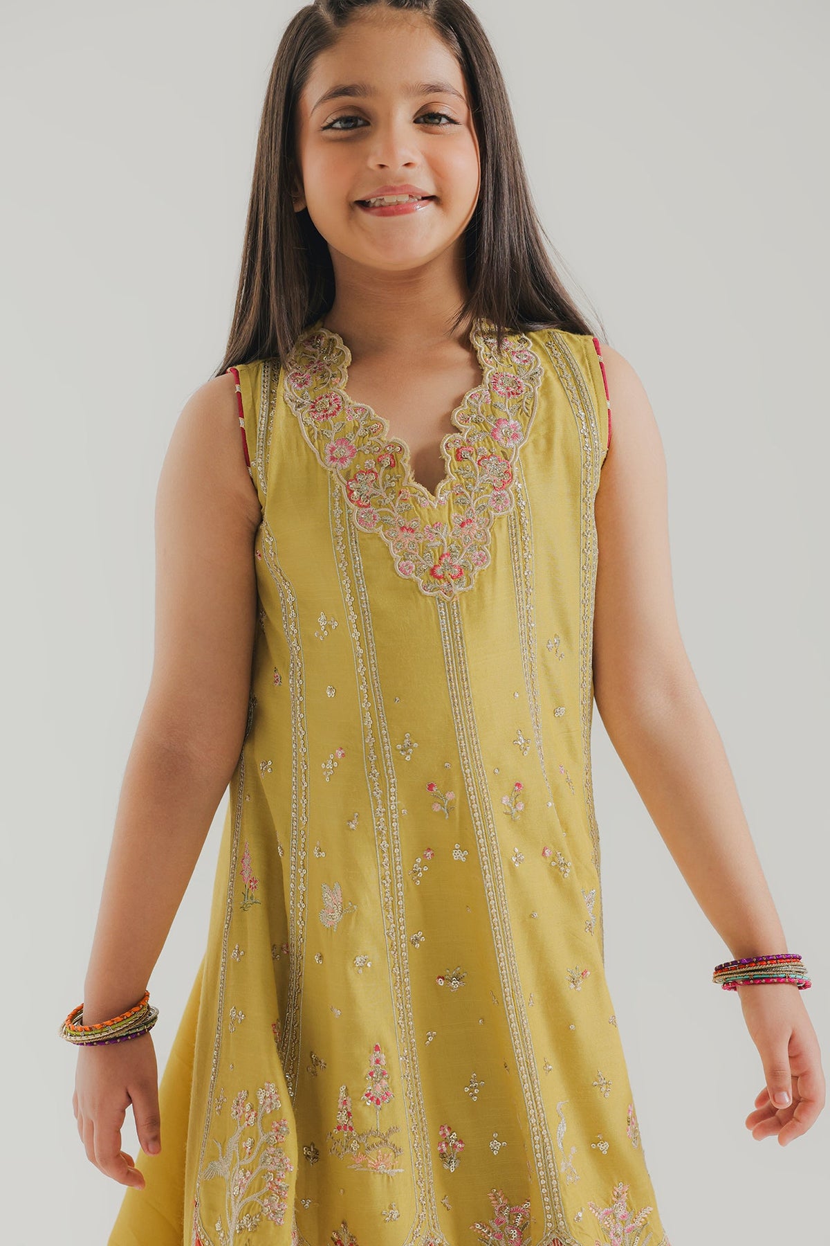 EMBROIDERED DRESS (E1057/404/124 E1057/304/124)
