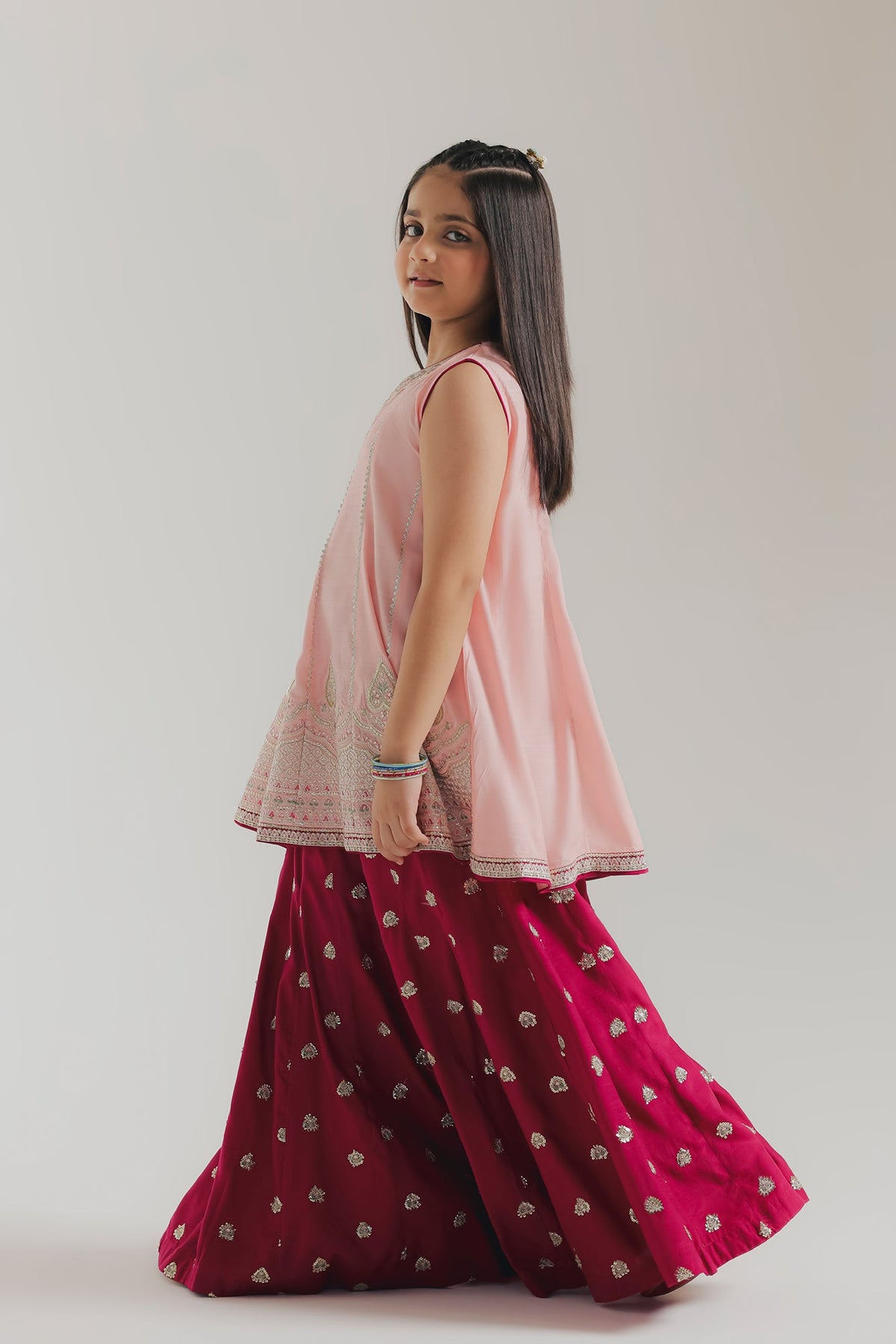 EMBROIDERED SUIT (E1058/404/329 E1058/304/329)