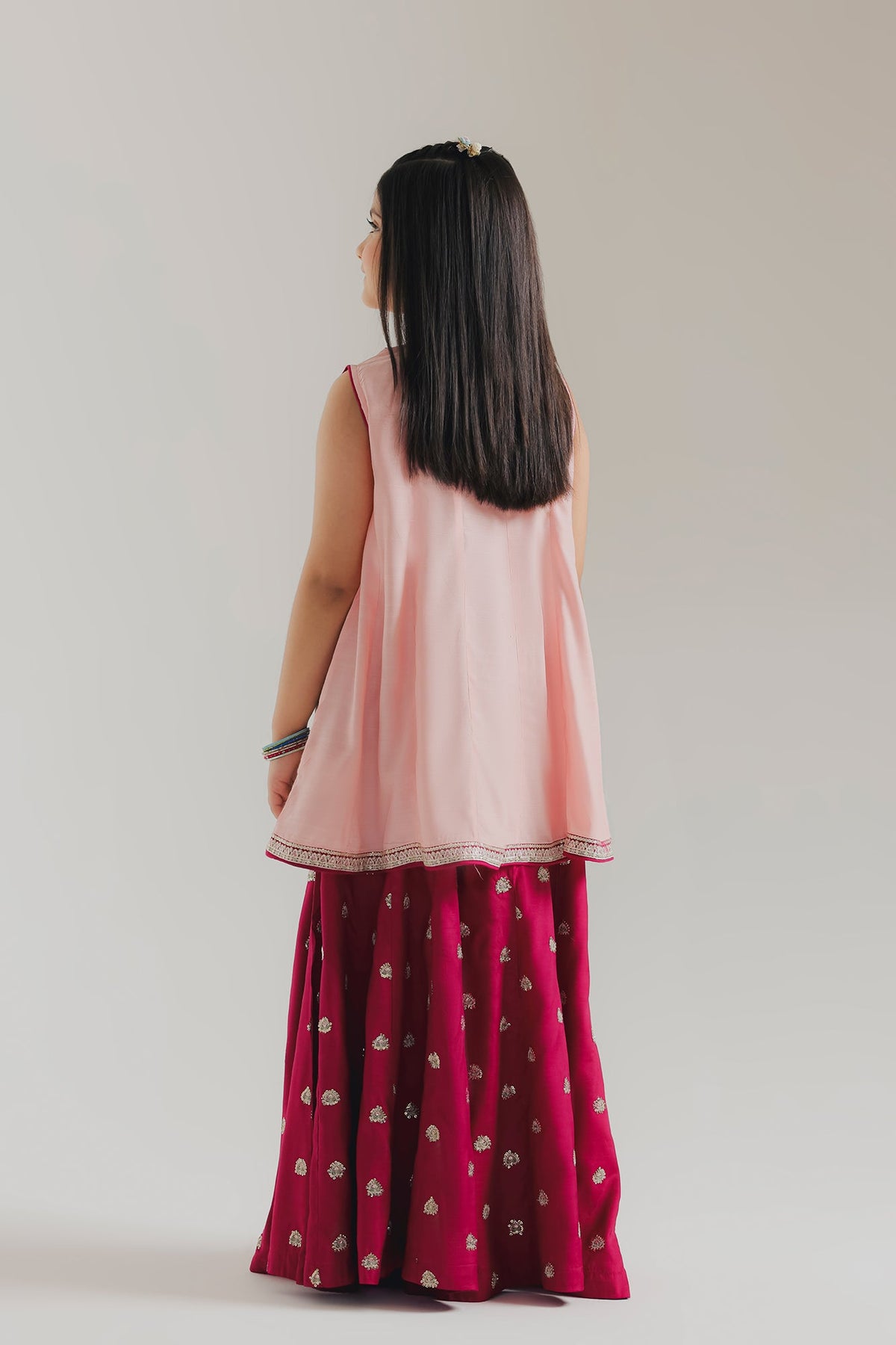EMBROIDERED SUIT (E1058/404/329 E1058/304/329)