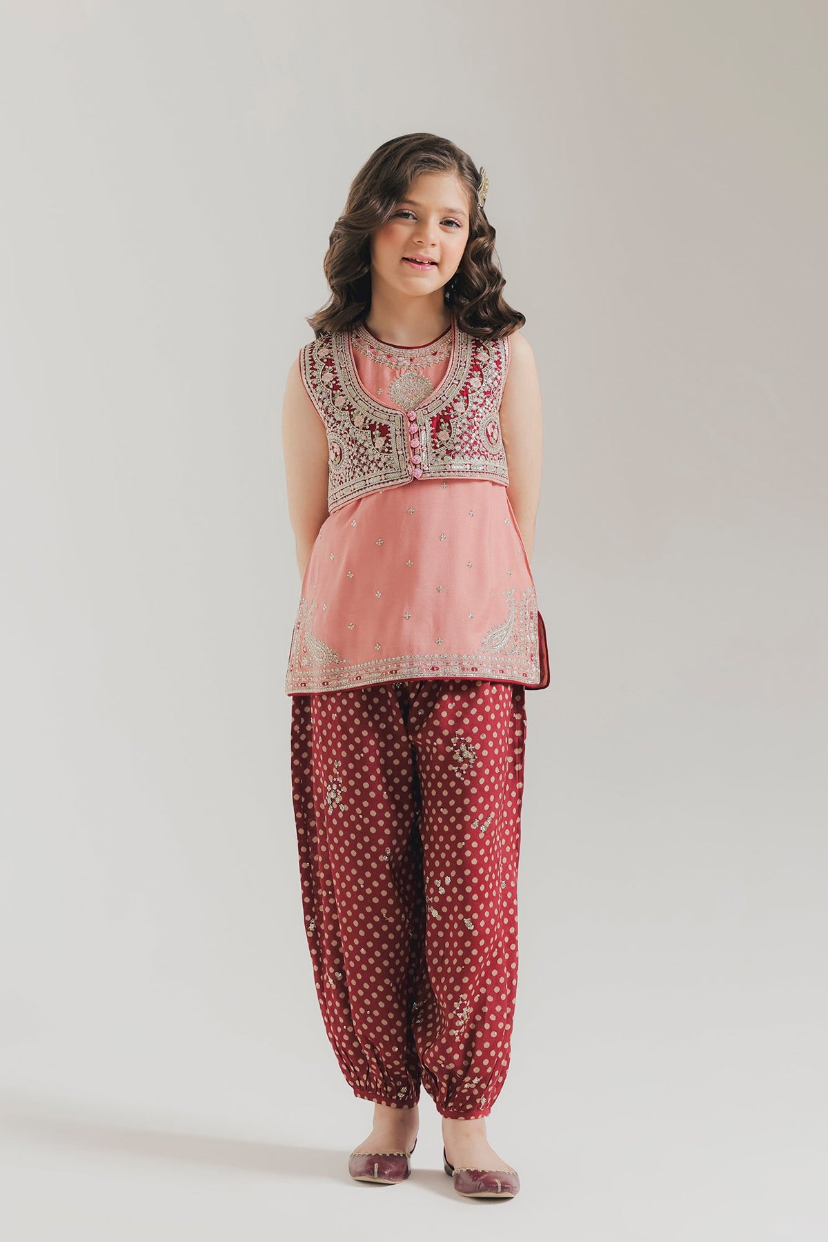 EMBROIDERED SUIT (E1059/404/314 E1059/304/314)