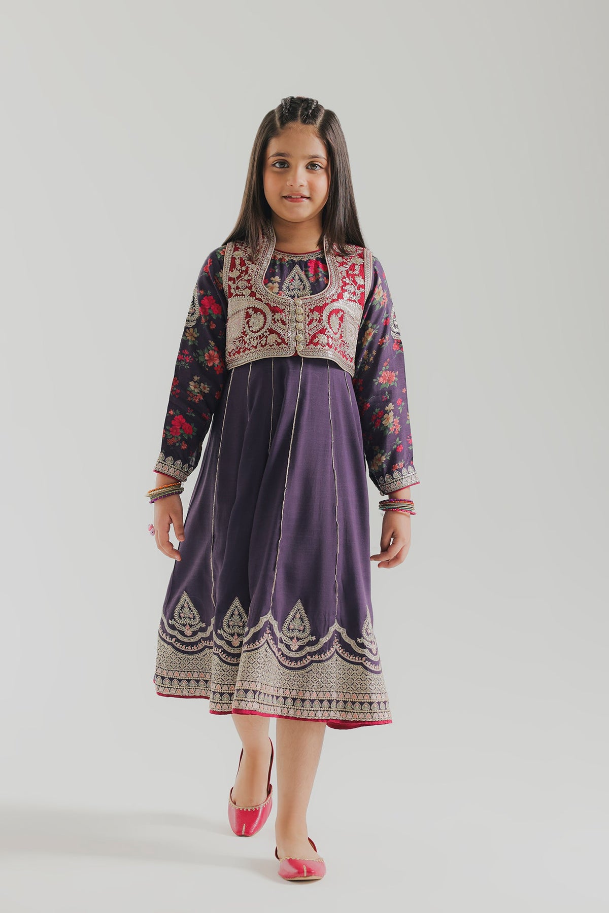 EMBROIDERED SUIT (E1075-404-516 E1075-304-516)