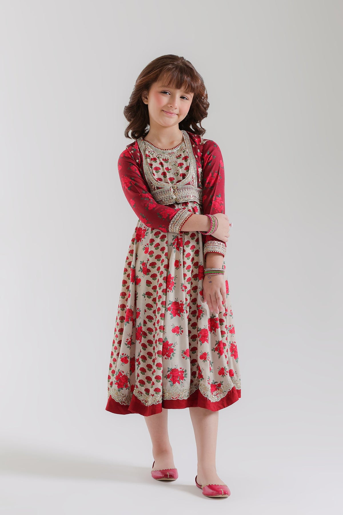 EMBROIDERED SUIT (E1081-404-004 E1081-304-004)