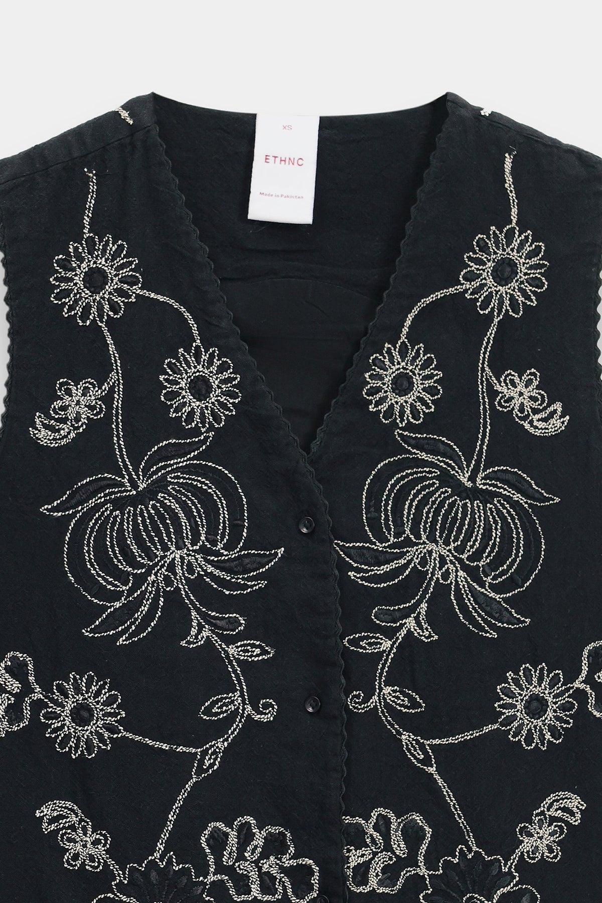 EMBROIDERED WAISTCOAT (E1115/101/902)