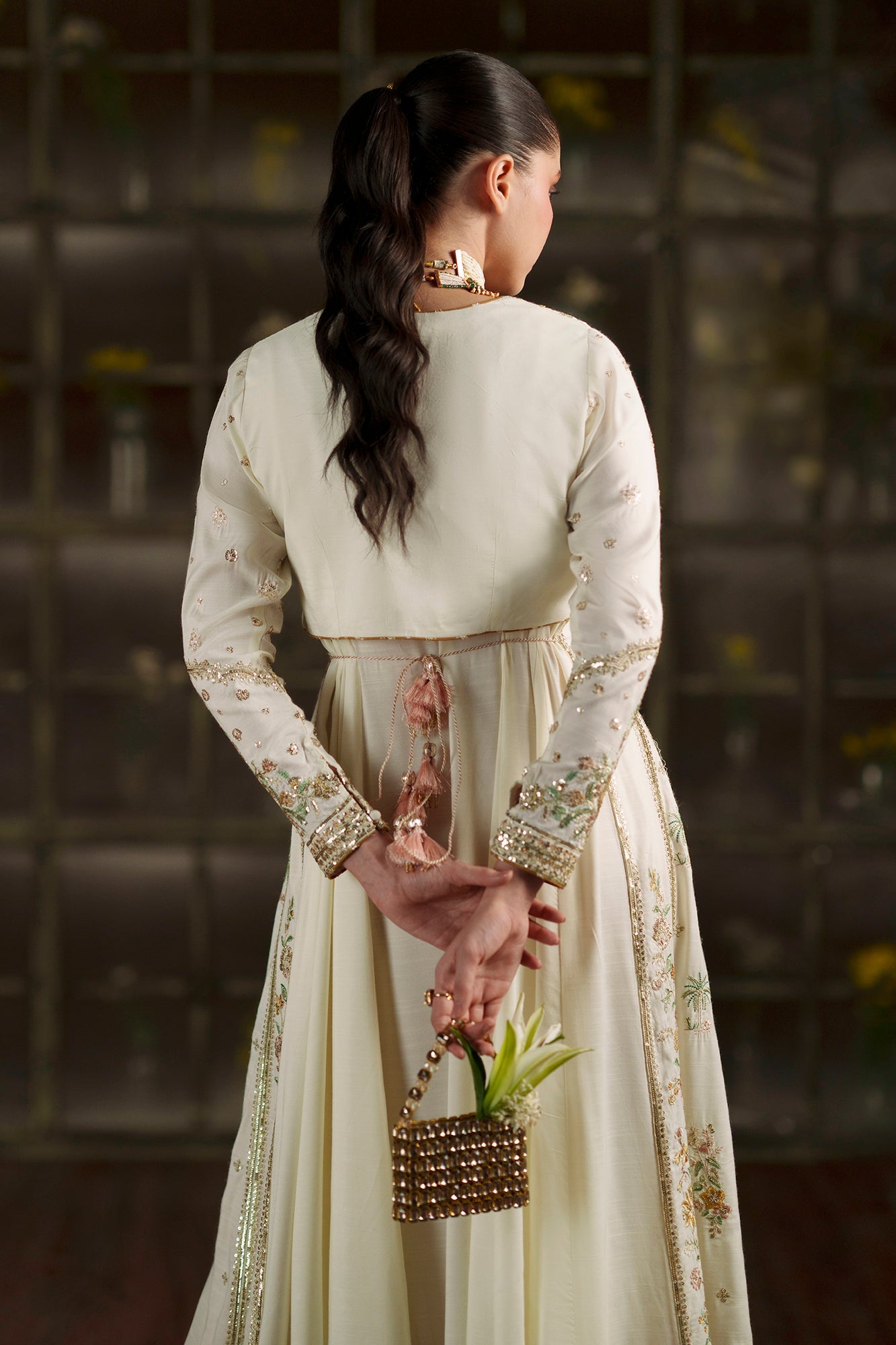 EMBROIDERED DRESS (E1121/104/005)