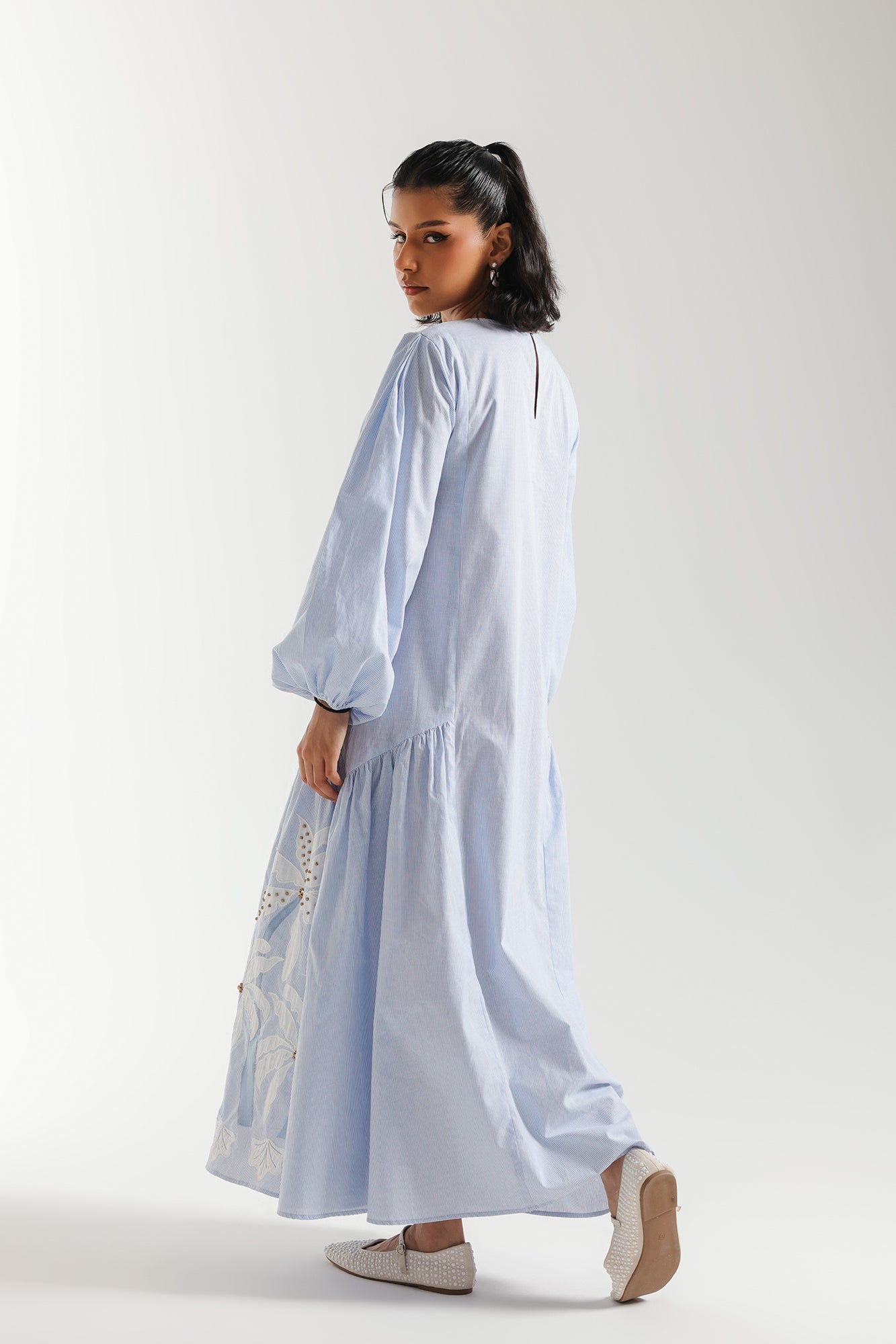 EMBROIDERED DRESS (E1125/101/003)