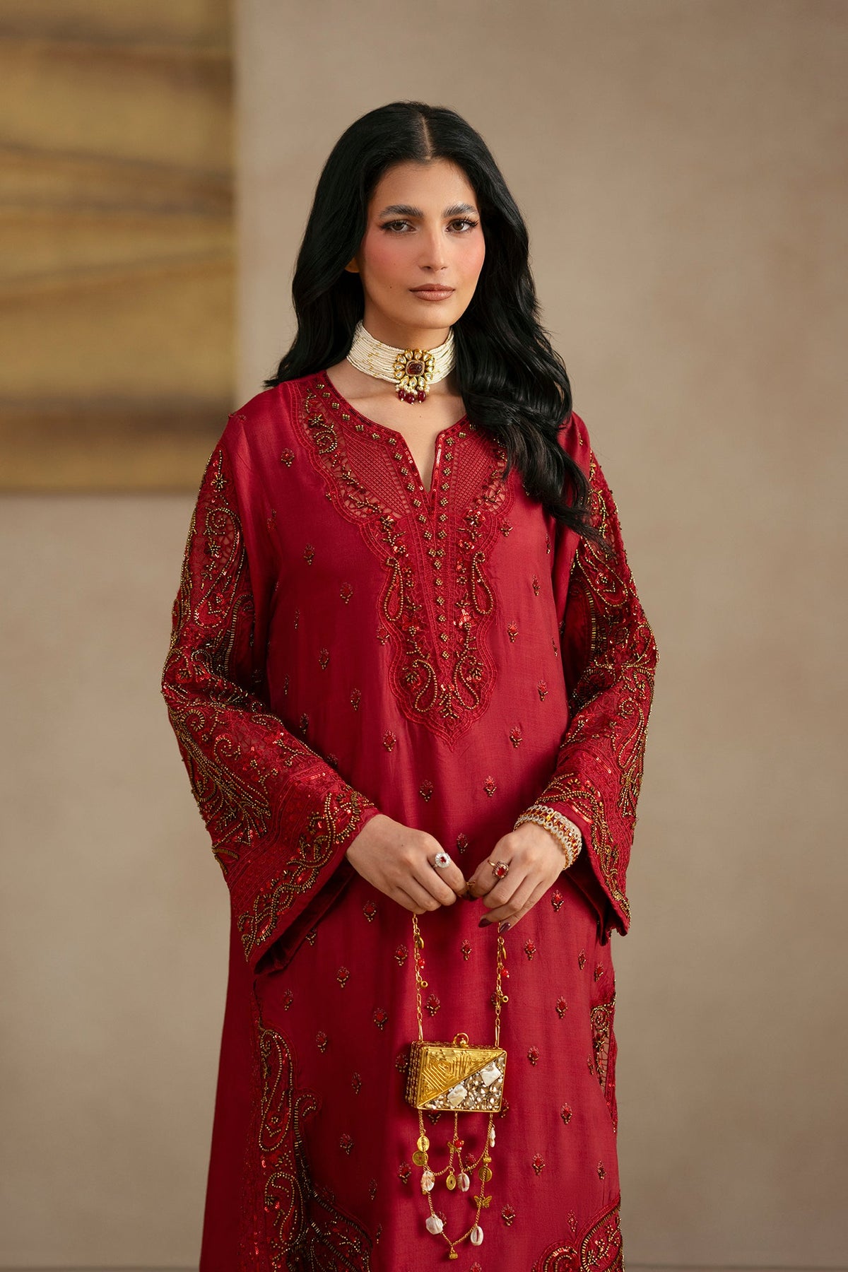 EMBROIDERED SUIT (E1138/104/305)