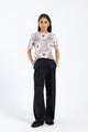 3 Piece Embroidered Raw Silk Suit
