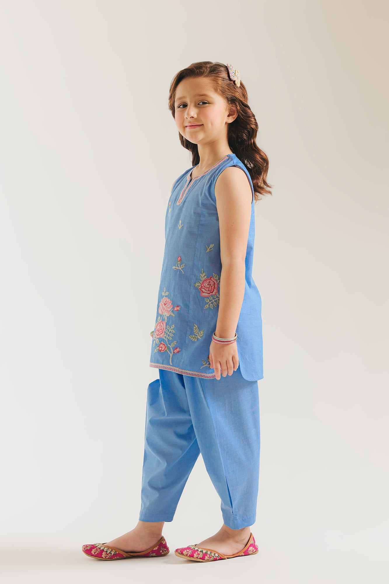 EMBROIDERED SUIT (E1547/402/634 E1547/302/634)