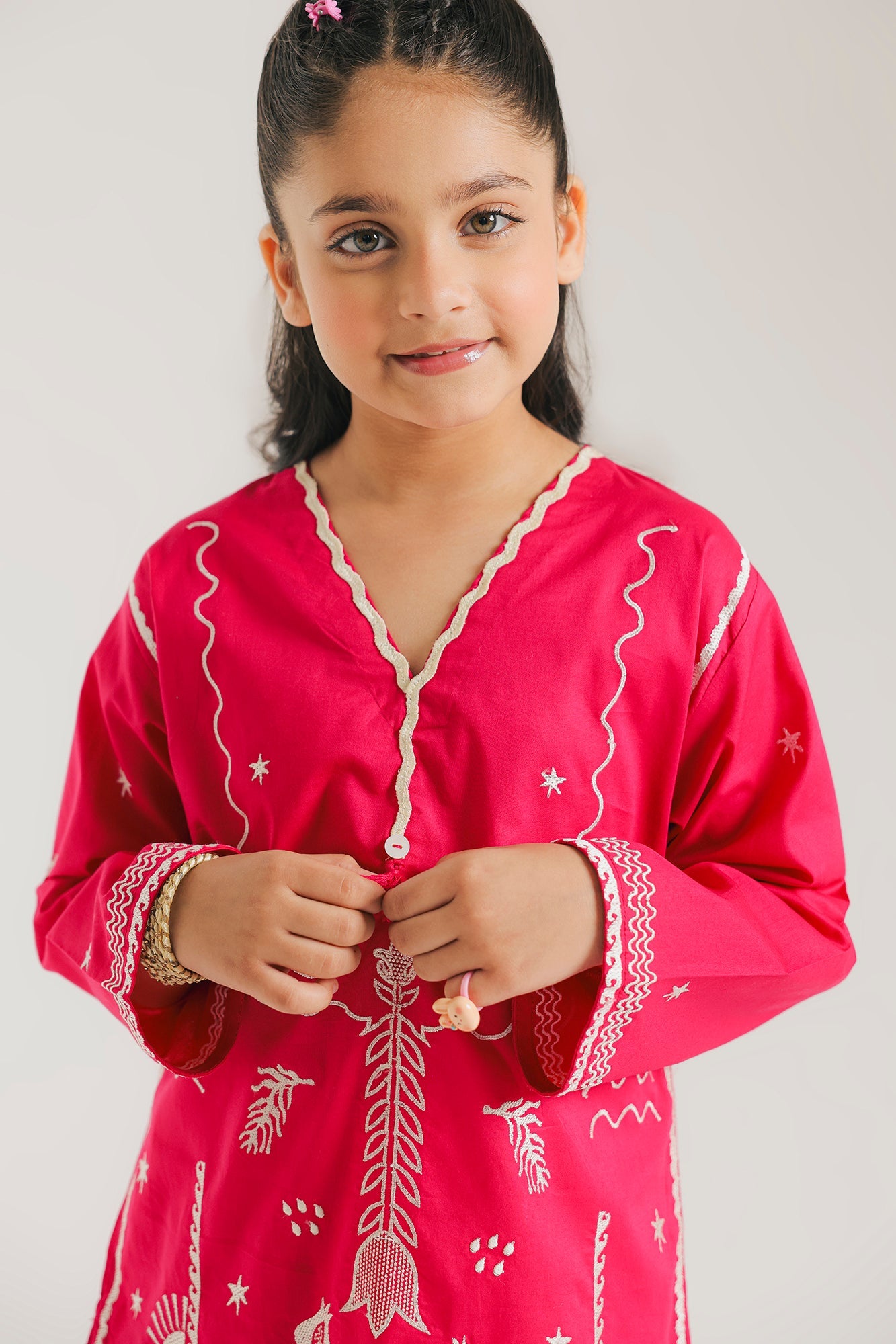 EMBROIDERED SUIT (E1585/402/406 E1585/302/406)