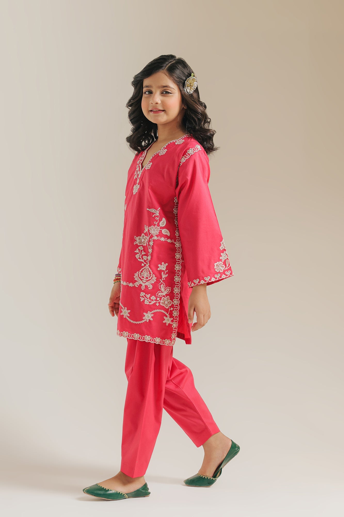EMBROIDERED SUIT (E1601/402/309 E1601/302/309)