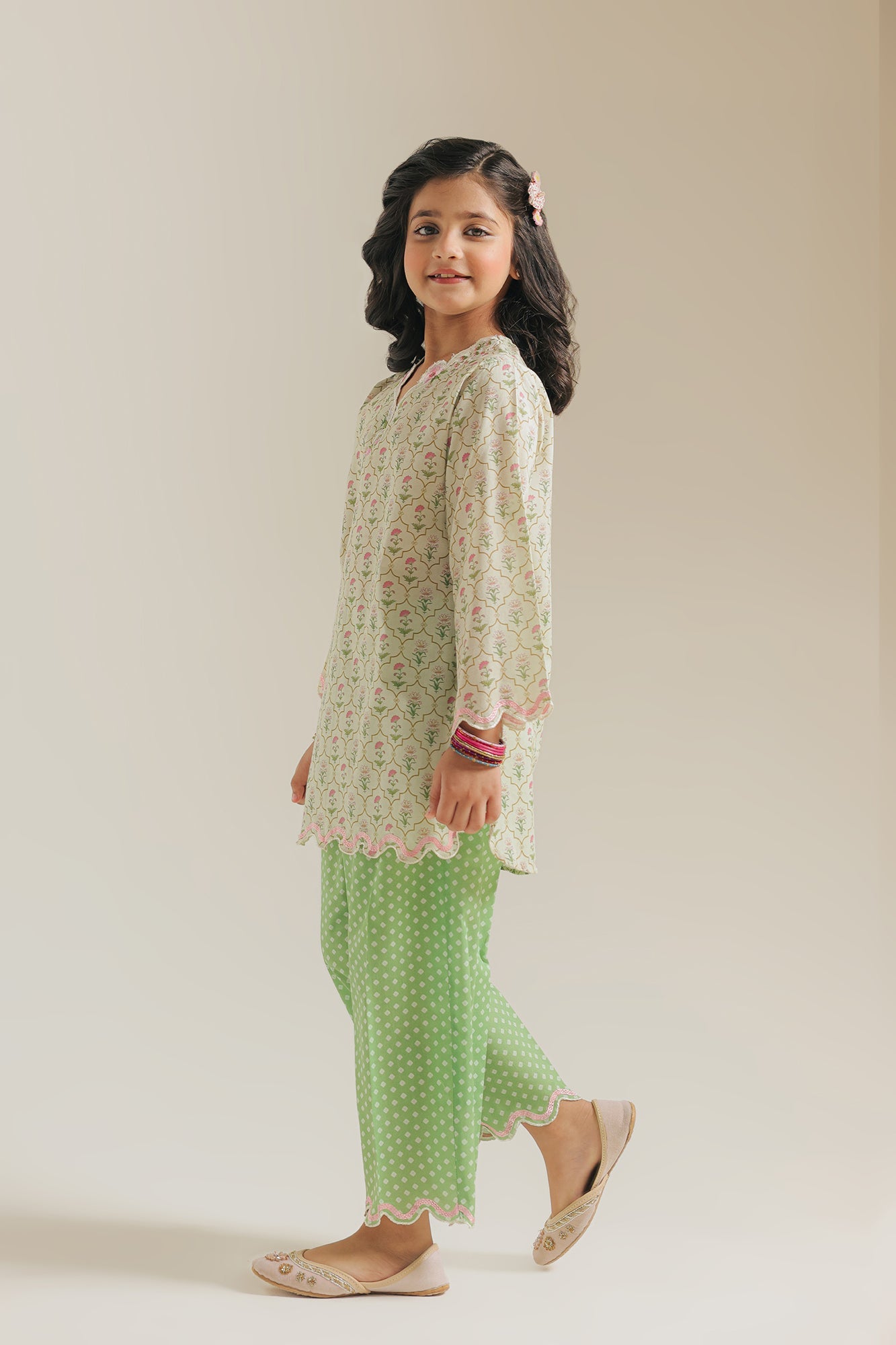 EMBROIDERED SUIT (E1603/402/006 E1603/302/006)