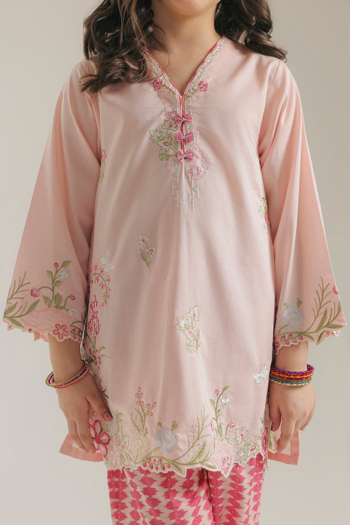 EMBROIDERED SUIT (E1621/402/426 E1621/302/426)