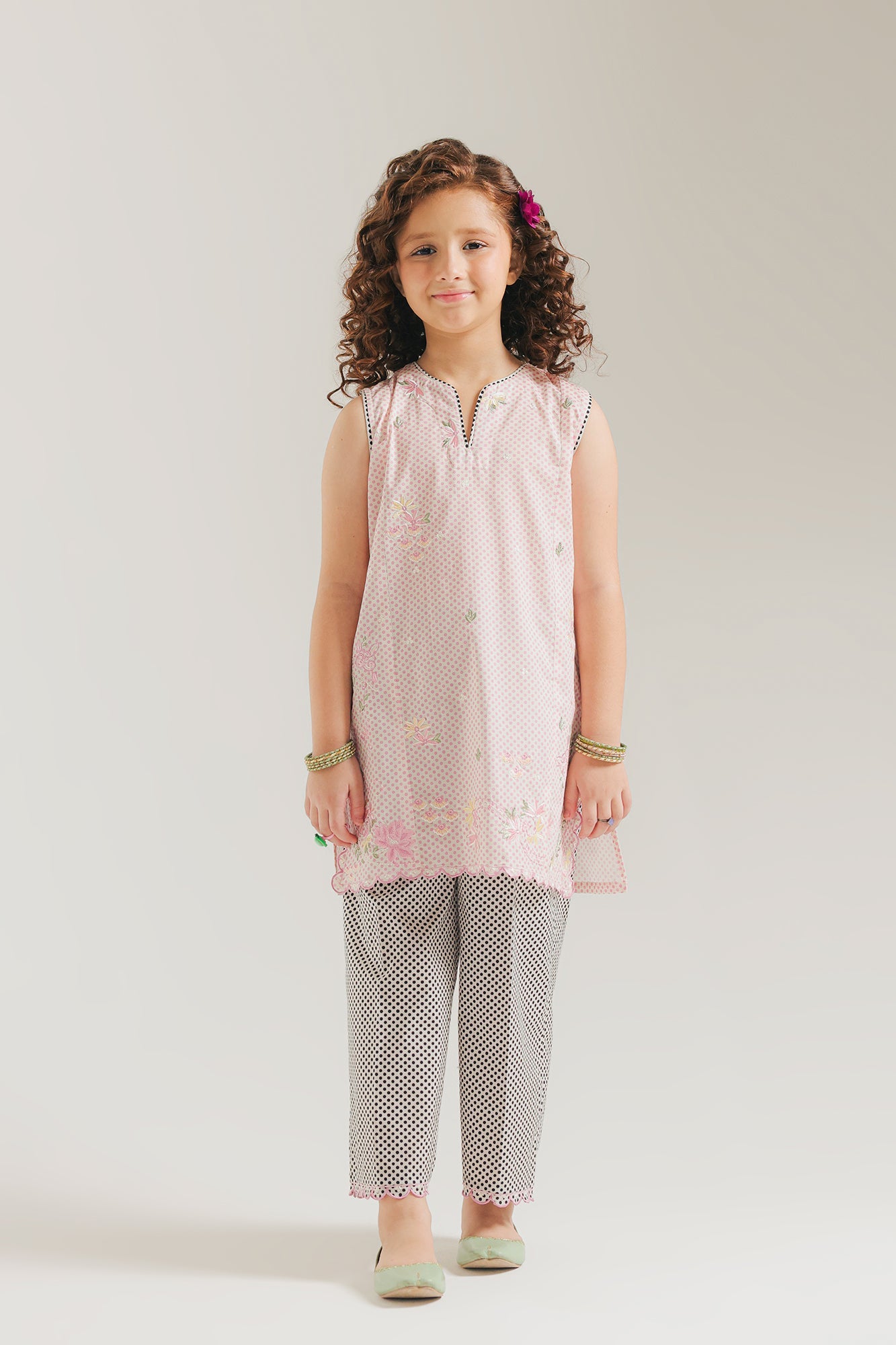 EMBROIDERED SUIT (E1627/402/003 E1627/302/003)