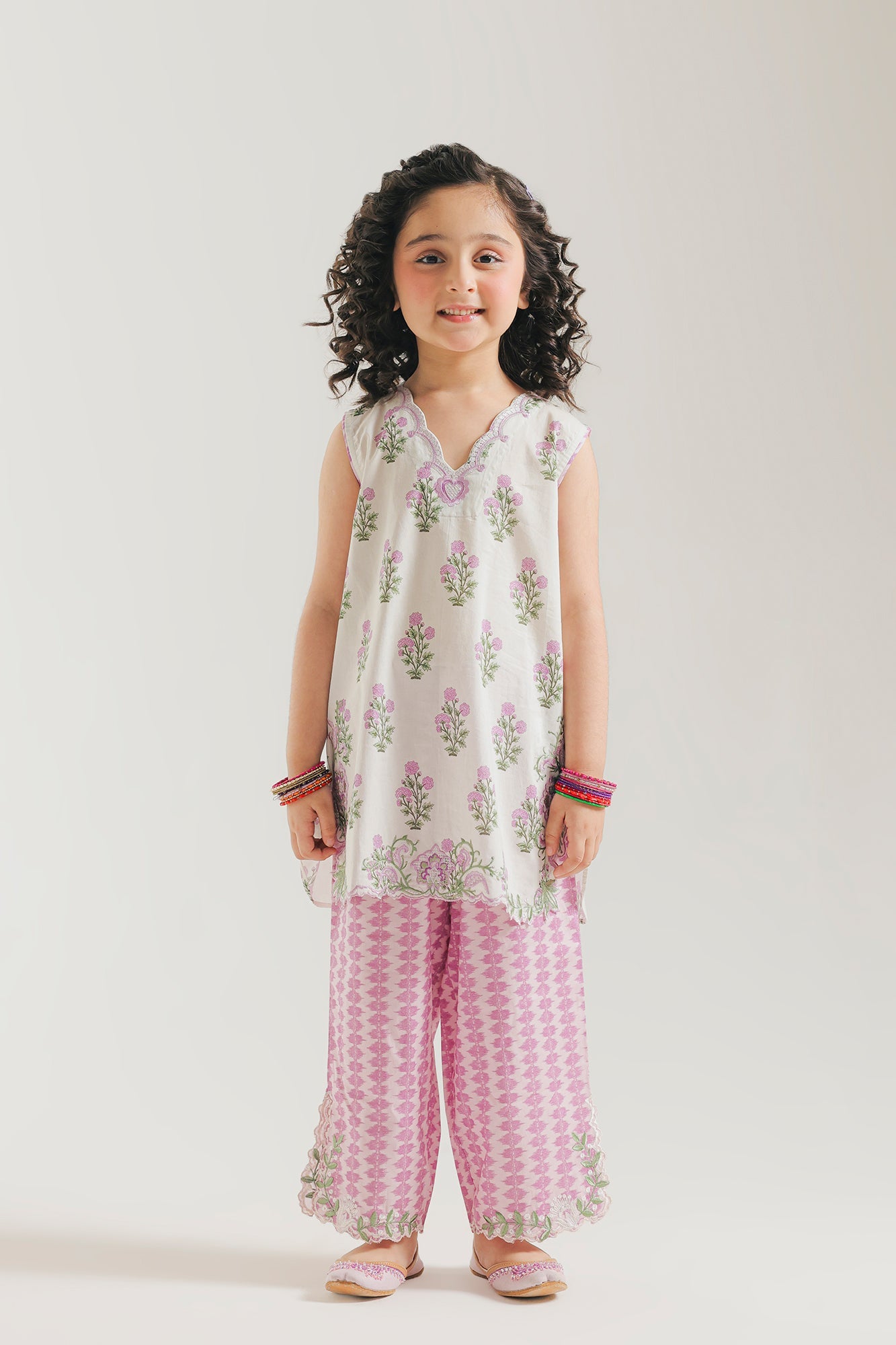 EMBROIDERED SUIT (E1628/402/003 E1628/302/003)