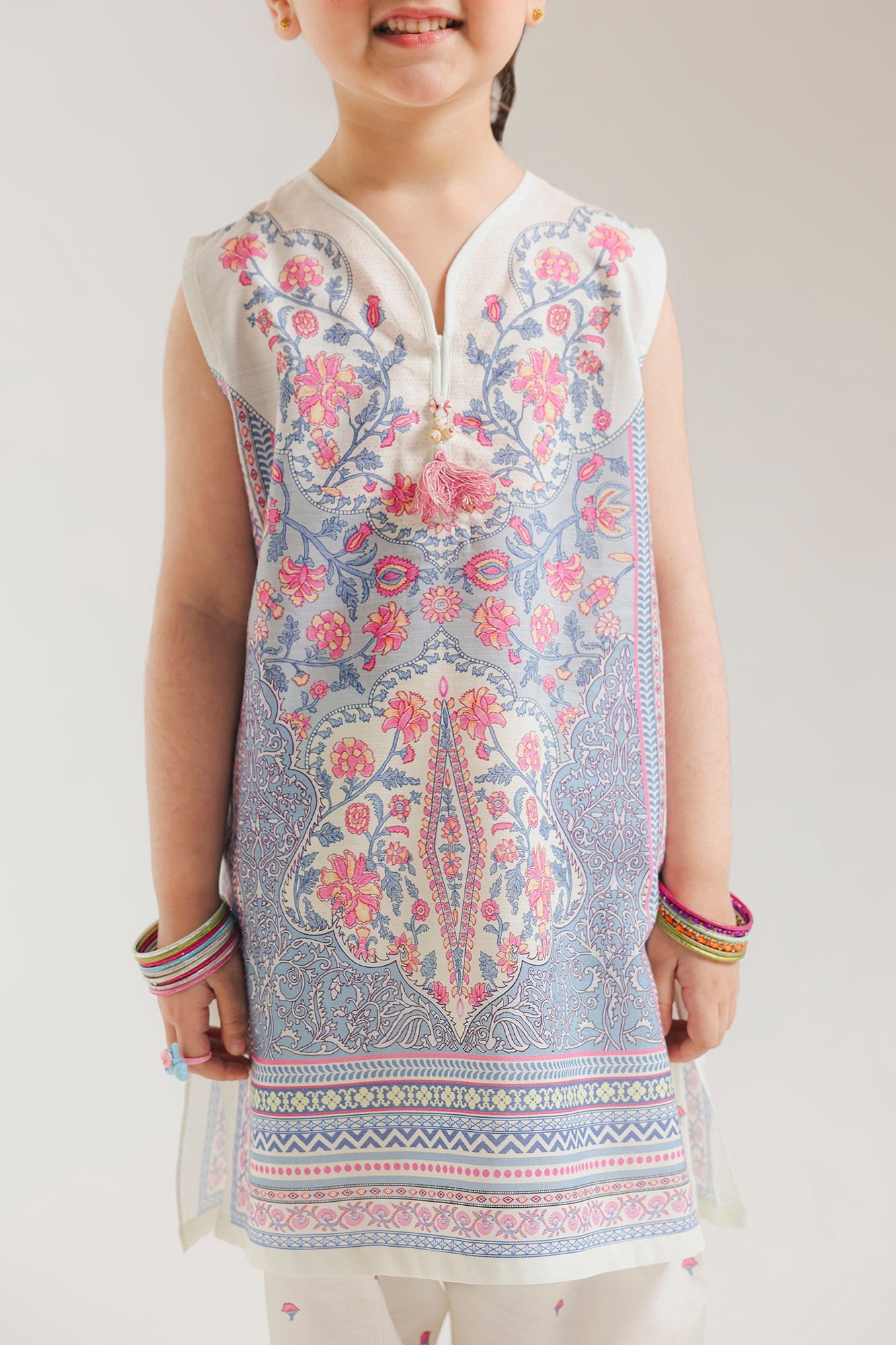 EMBROIDERED SUIT (E1667/402/002 E1667/302/002)