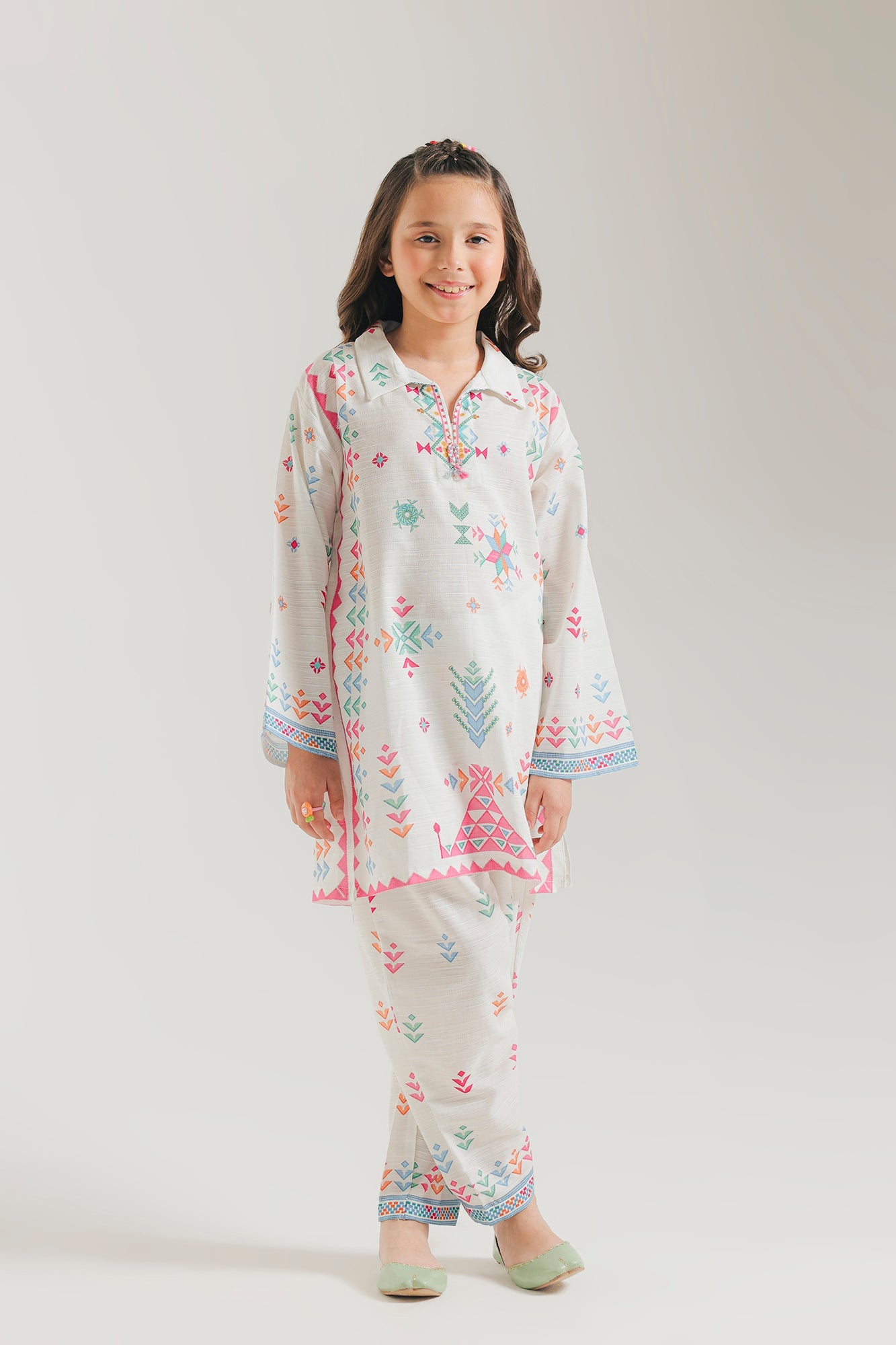 PRINTED SUIT (E1672/402/001 E1672/302/001)