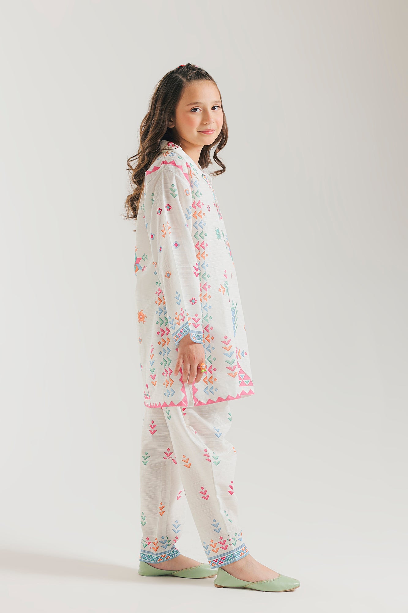 PRINTED SUIT (E1672/402/001 E1672/302/001)