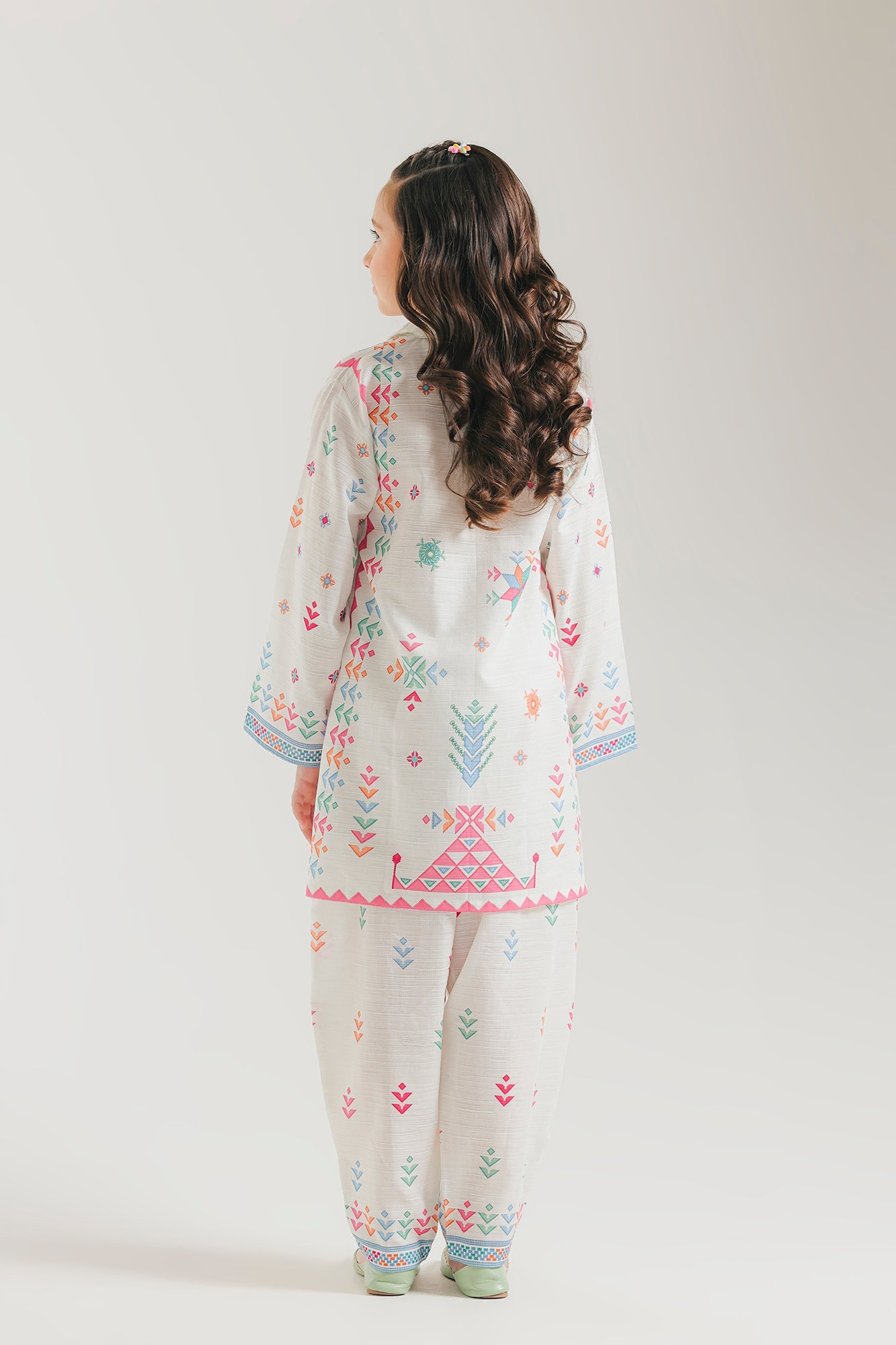 PRINTED SUIT (E1672/402/001 E1672/302/001)
