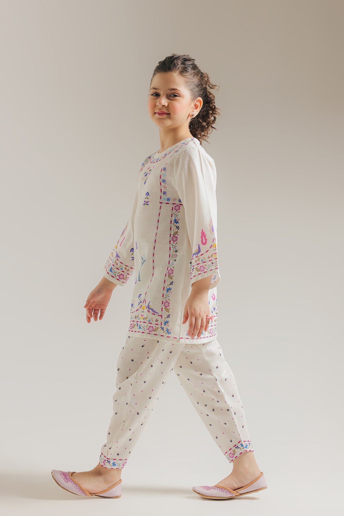 PRINTED SUIT (E1673/402/001 E1673/302/001)