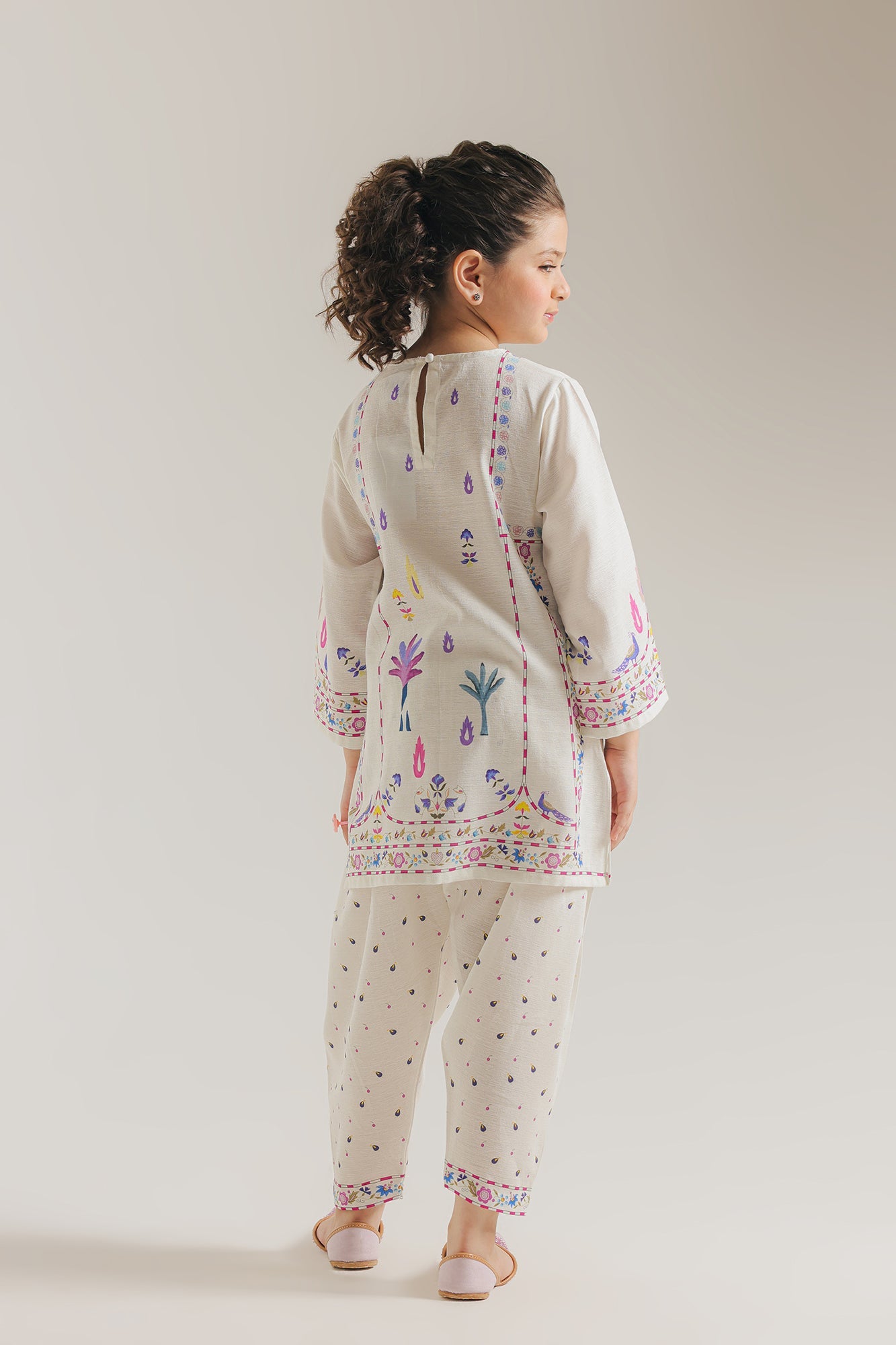 PRINTED SUIT (E1673/402/001 E1673/302/001)