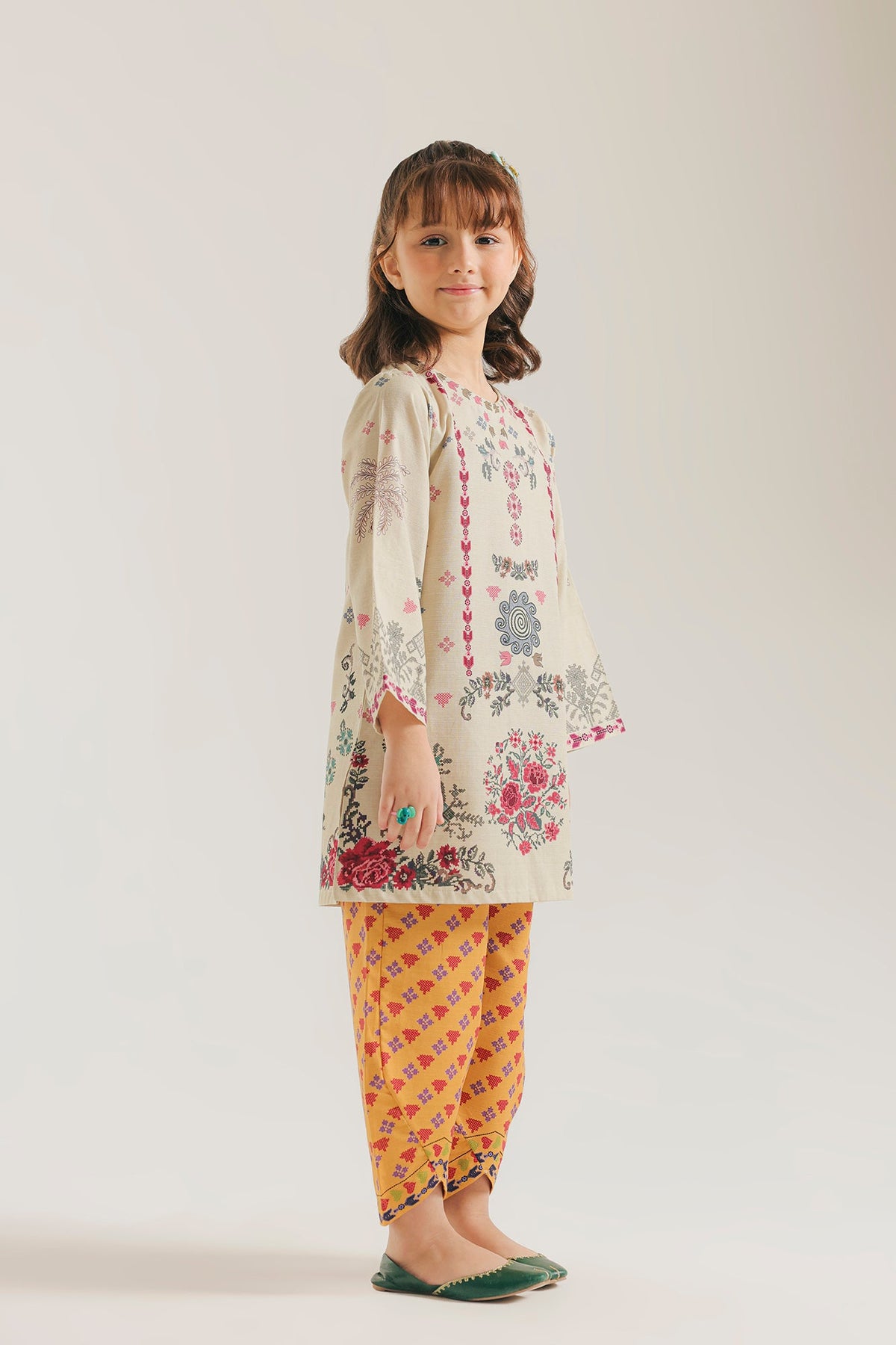 PRINTED SUIT (E1805-402-006 E1805-302-006)