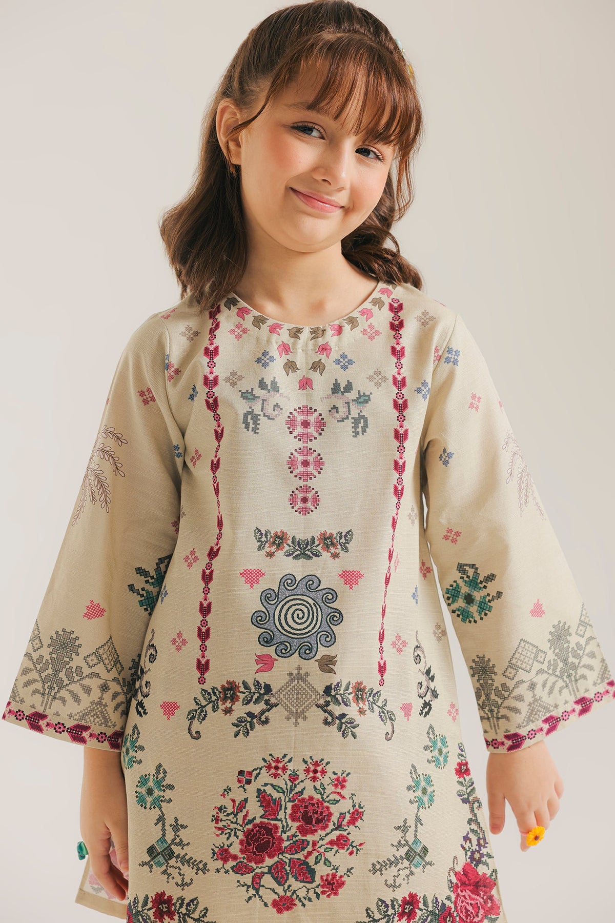 PRINTED SUIT (E1805-402-006 E1805-302-006)