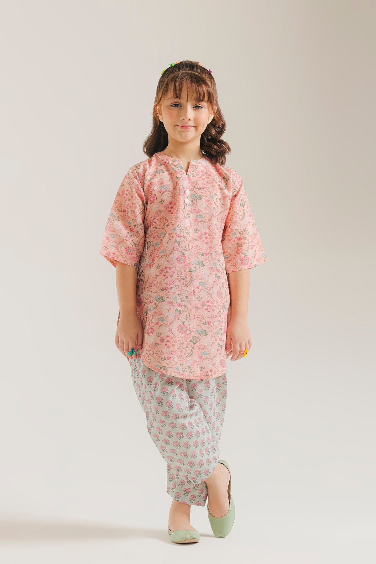 EMBROIDERED SUIT (E1810-402-412 E1810-302-412)