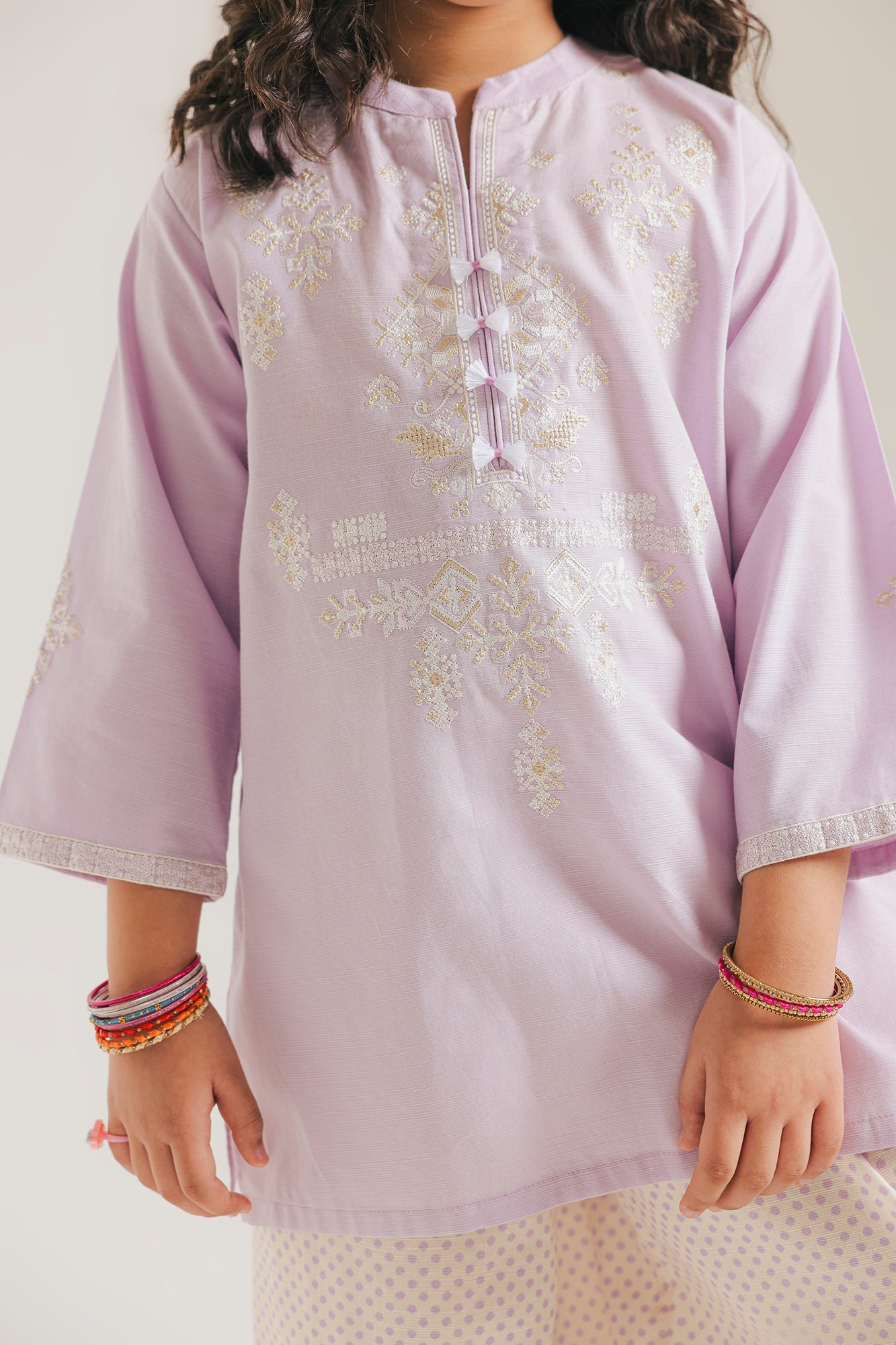 EMBROIDERED SUIT (E1813-402-514 E1813-302-514)