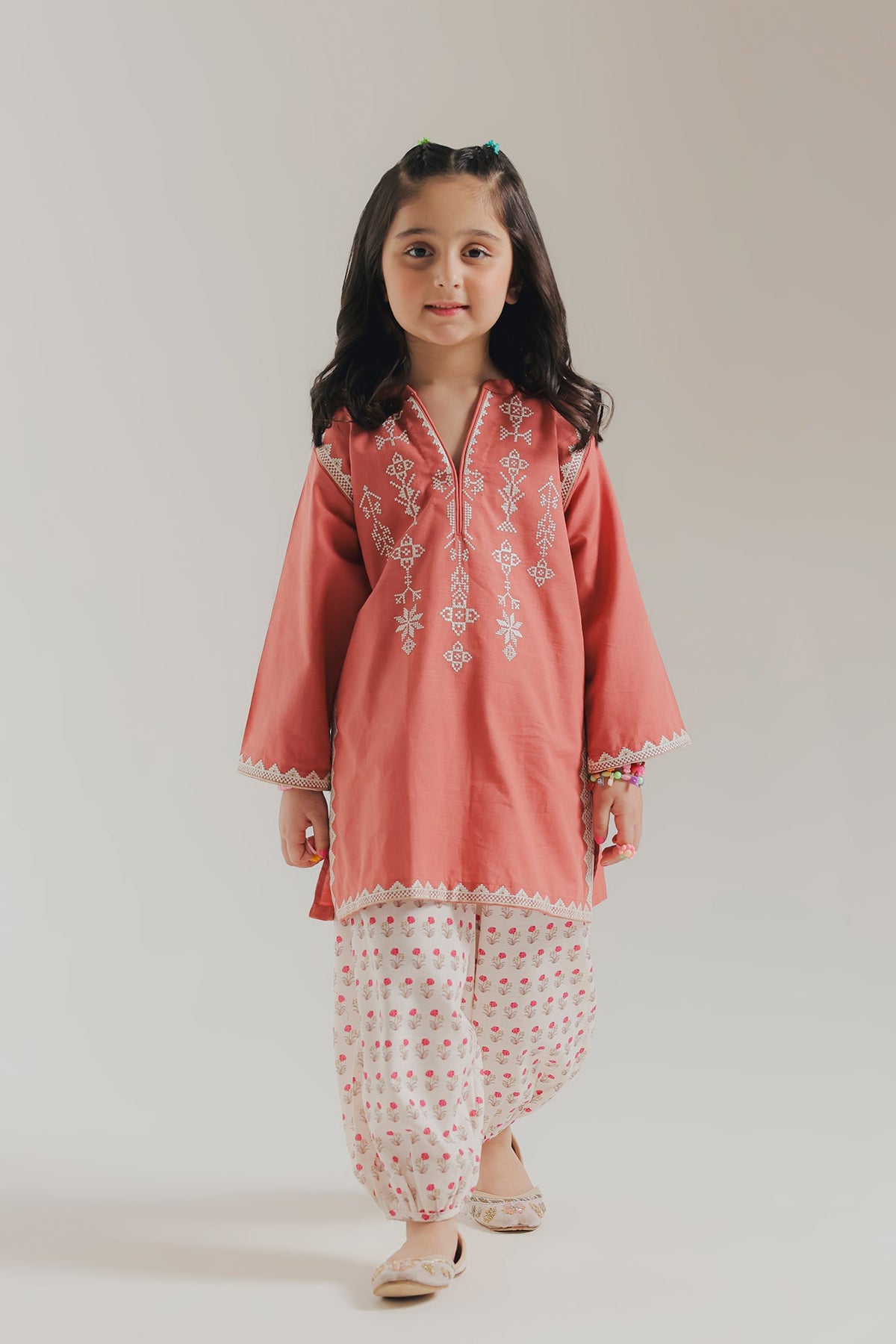 EMBROIDERED SUIT (E1816-402-314 E1816-302-314)