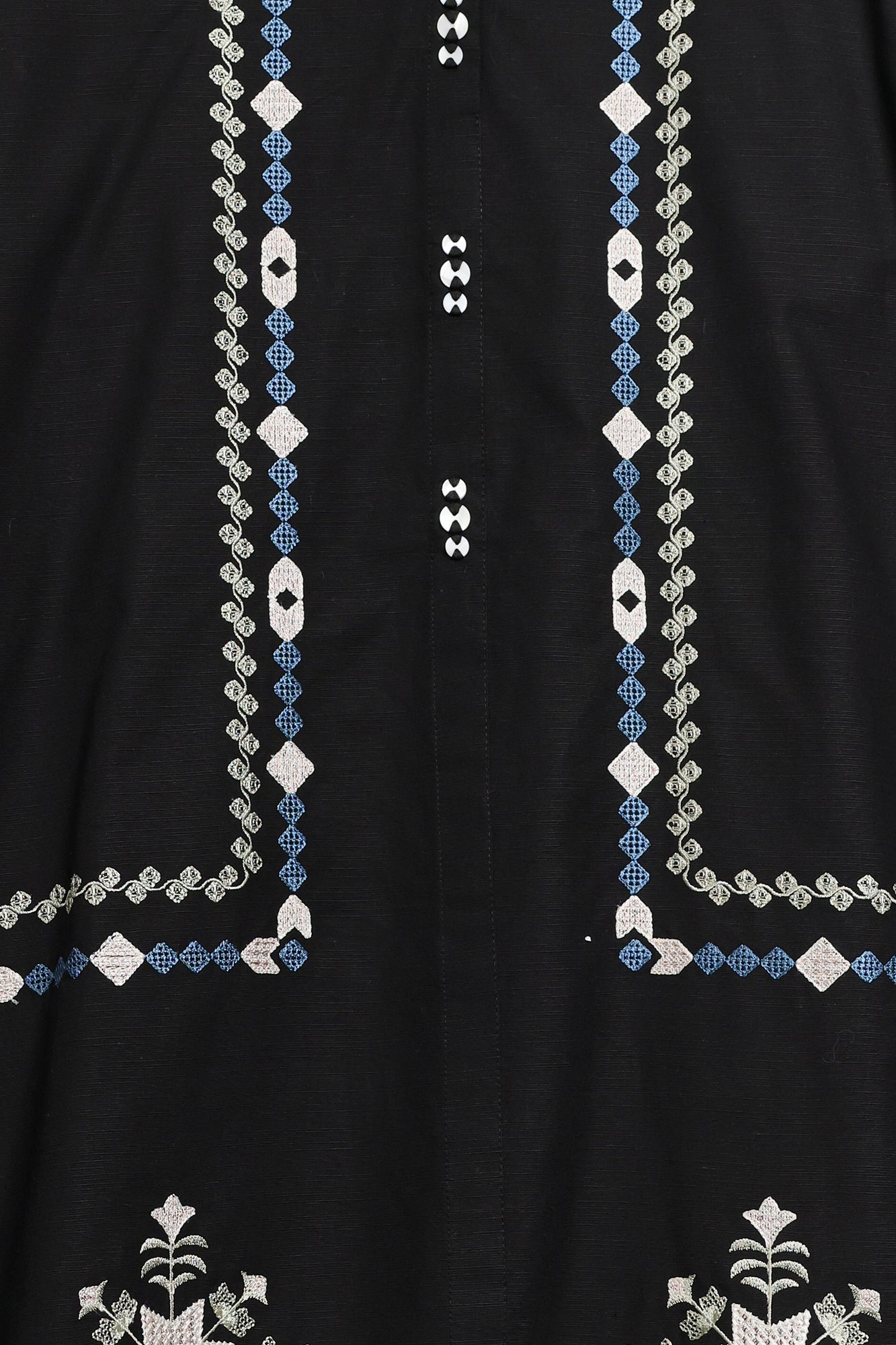 EMBROIDERED SUIT (E1818-402-902 E1818-302-902)