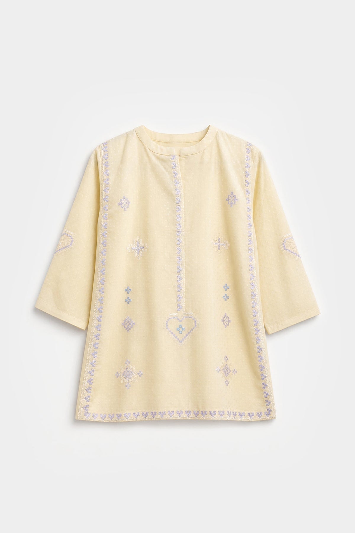 EMBROIDERED SUIT (E1819-402-110 E1819-302-110)