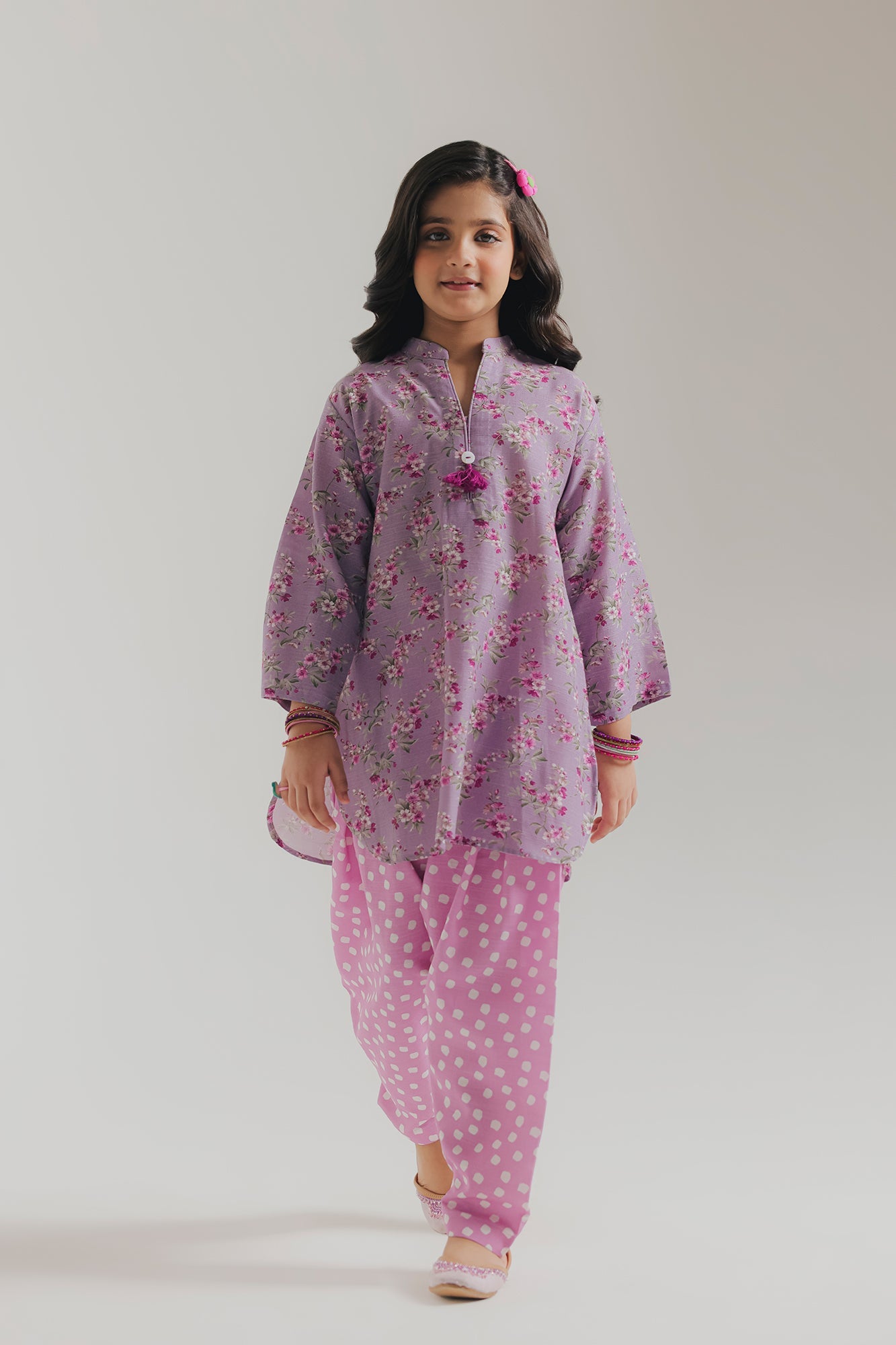 EMBROIDERED SUIT (E1837-402-512 E1837-302-512)