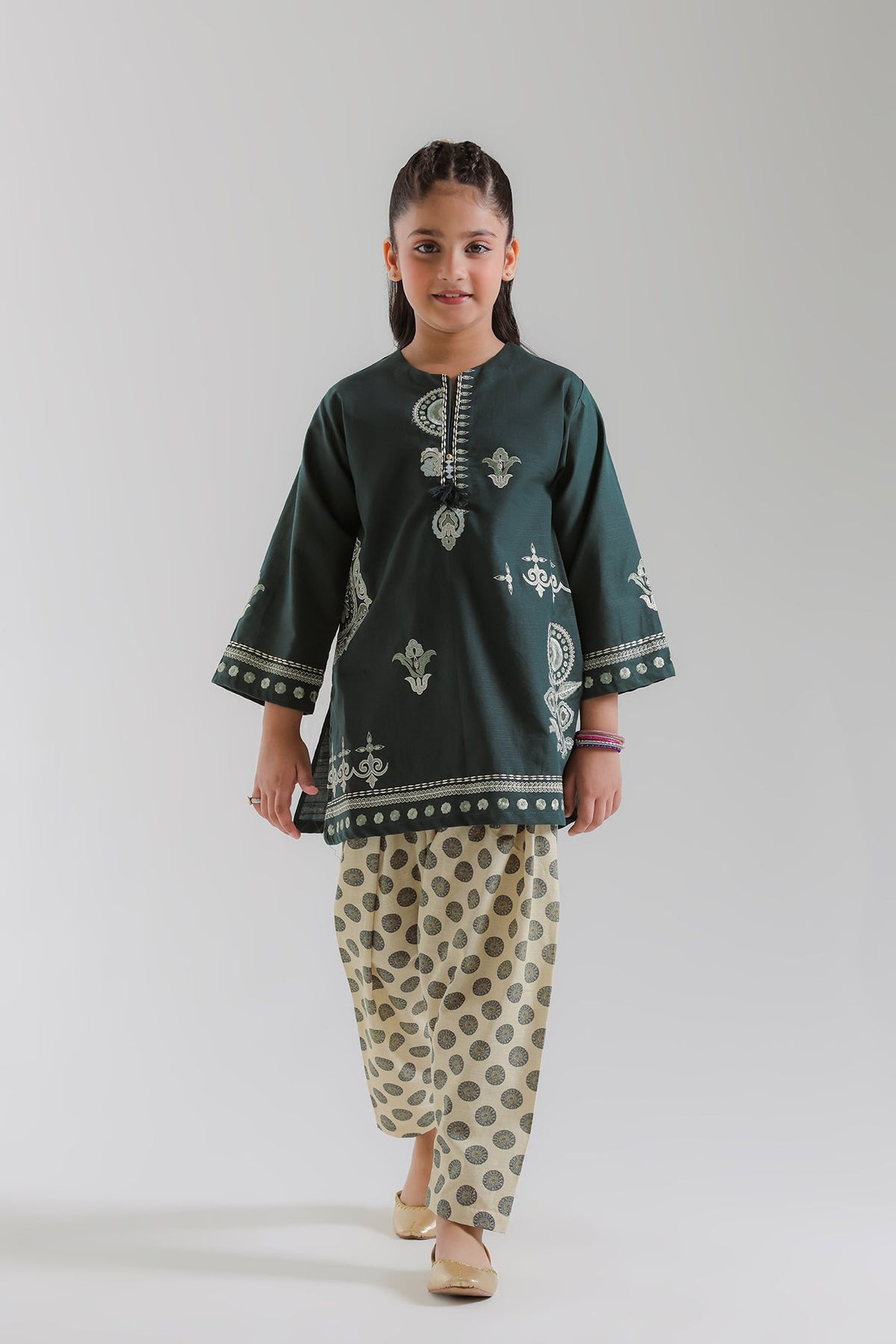 EMBROIDERED SUIT (E1862-402-711 E1862-302-711)