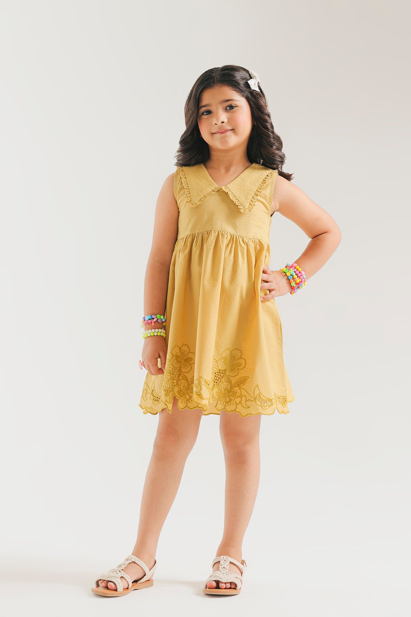 EMBROIDERED DRESS (E2031/301/224)