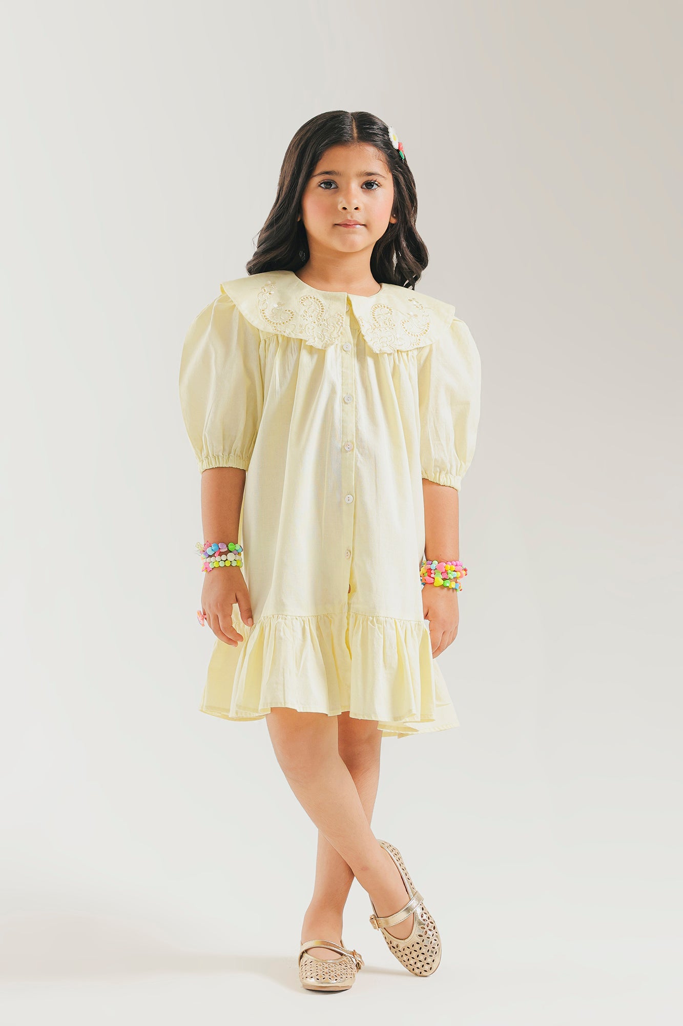 EMBROIDERED DRESS (E2043/301/227)
