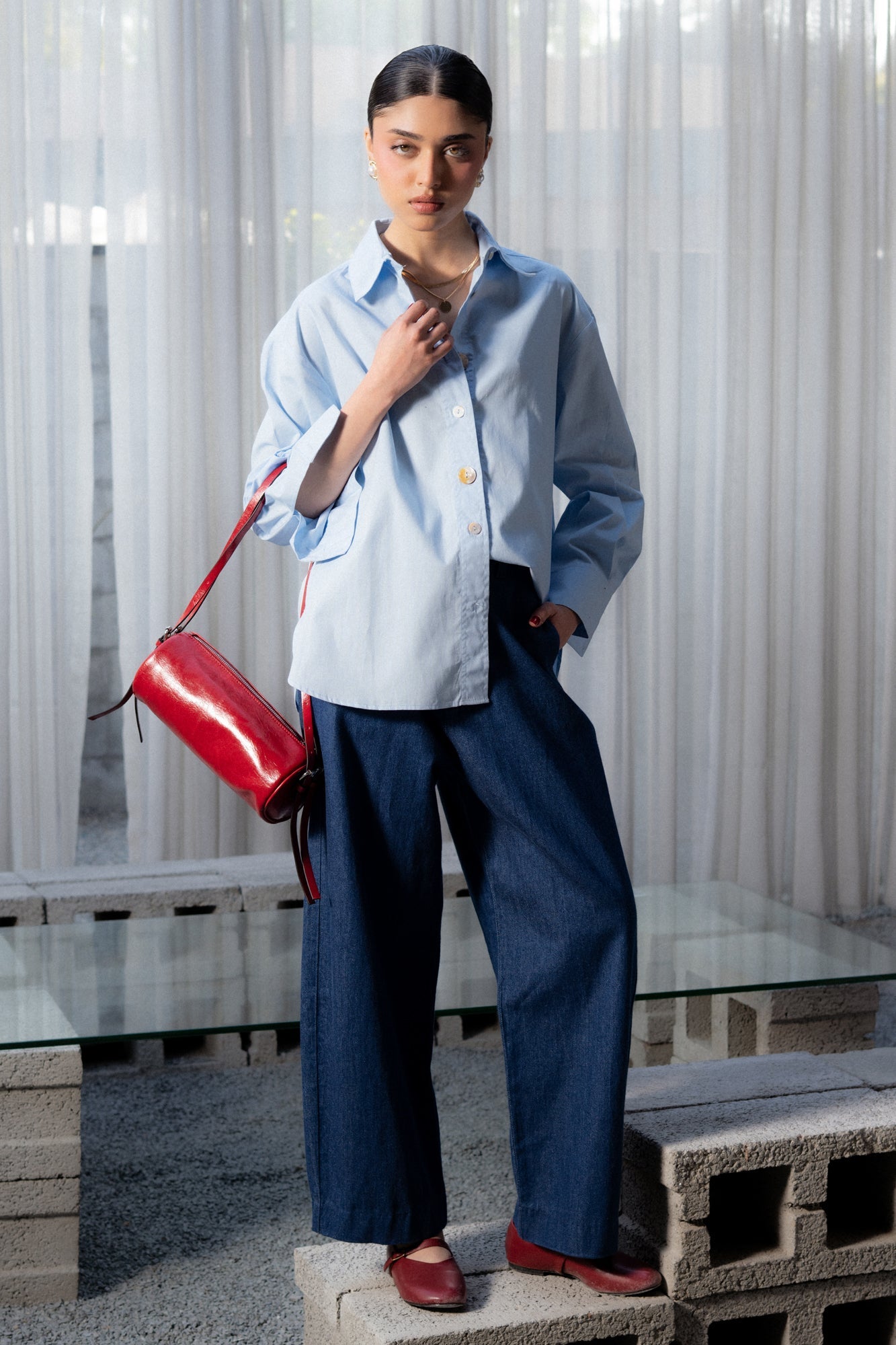 BUTTON DOWN SHIRT (E3400/108/614)