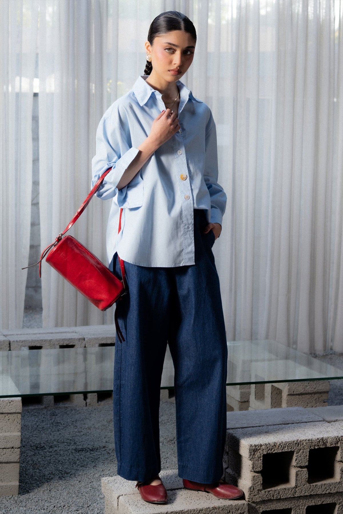 BUTTON DOWN SHIRT (E3400/108/614)