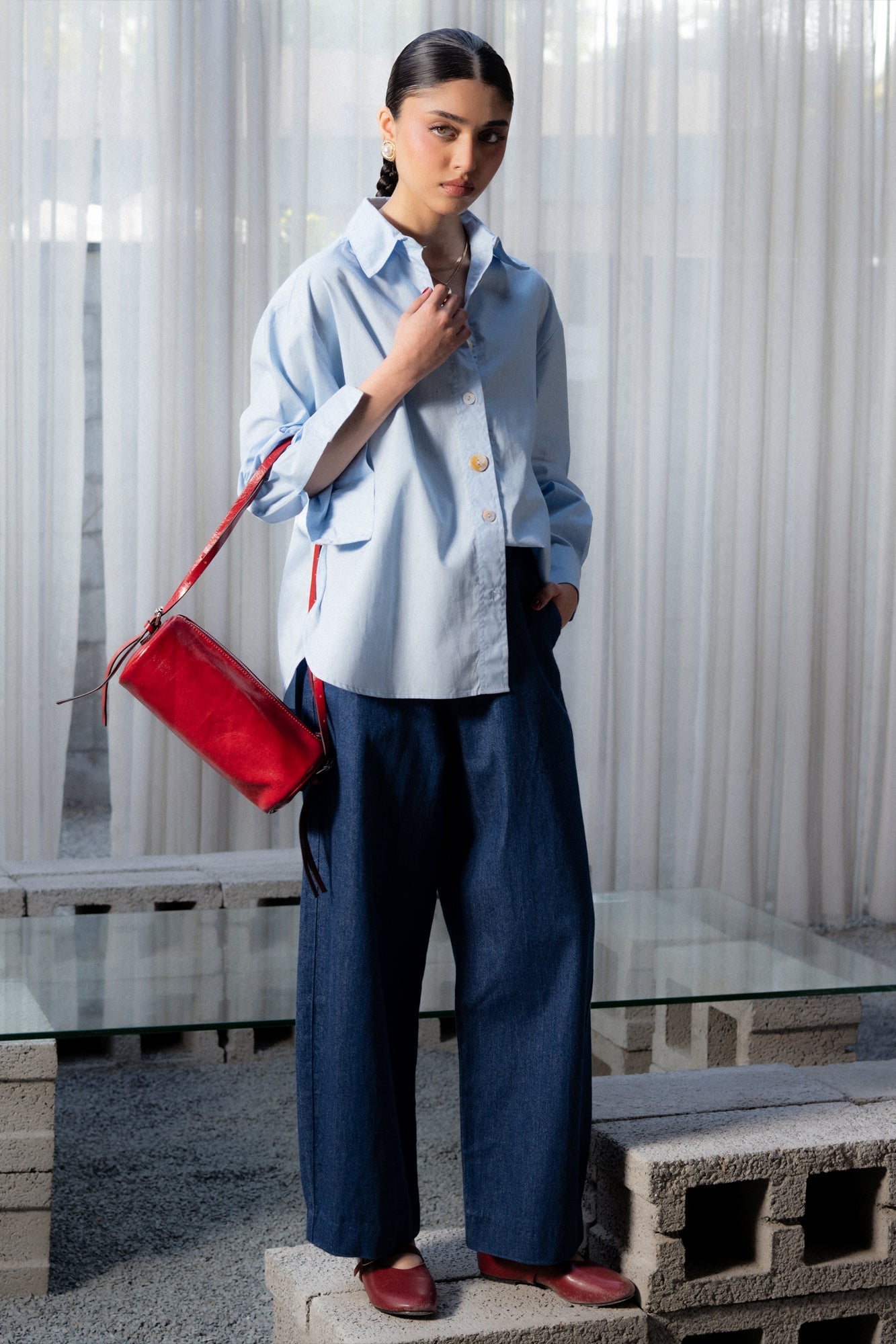 BUTTON DOWN SHIRT (E3400/108/614)